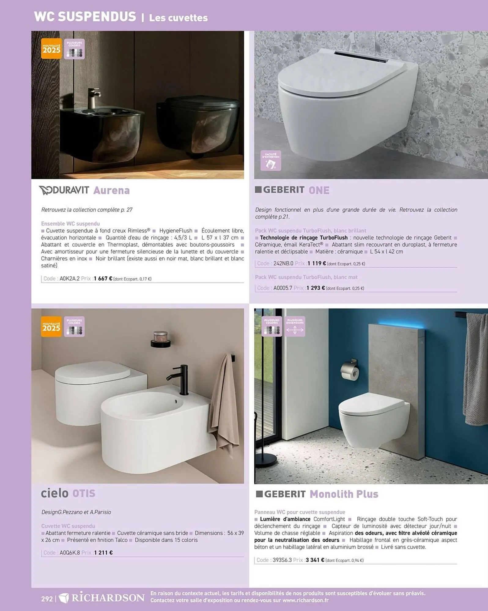 Catalogue Richardson du 11 avril au 31 décembre 2025 - Catalogue page 294