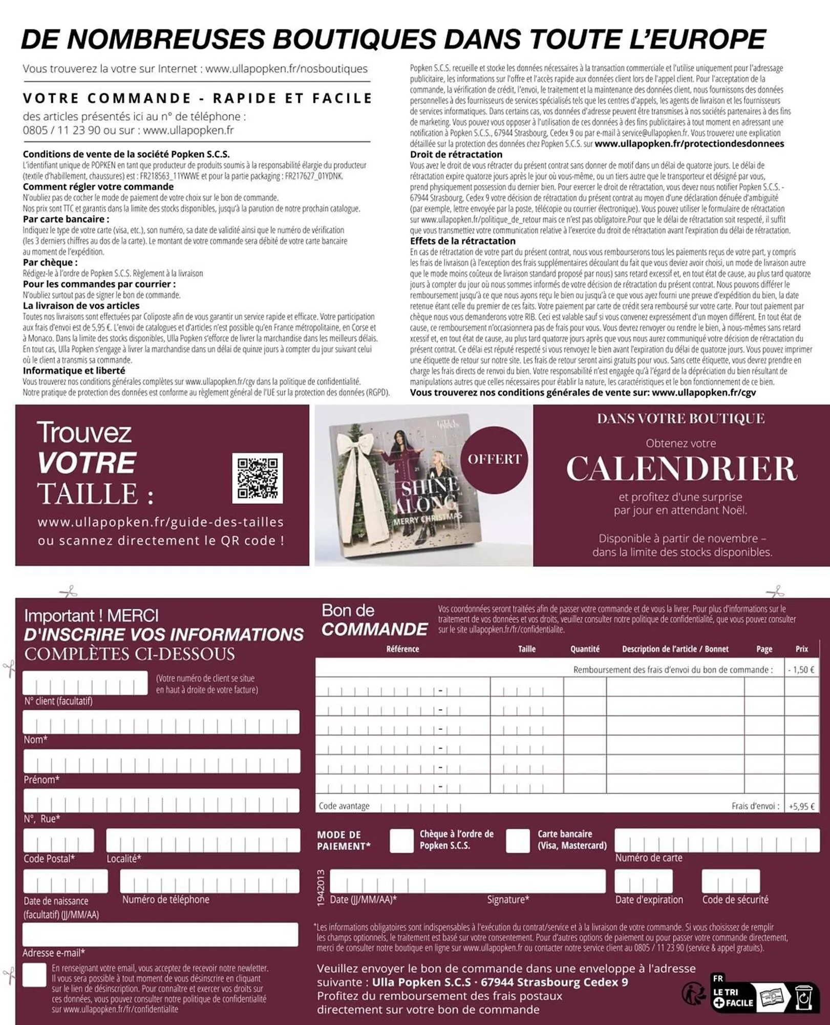 Catalogue Ulla Popken du 5 novembre au 30 novembre 2025 - Catalogue page 187