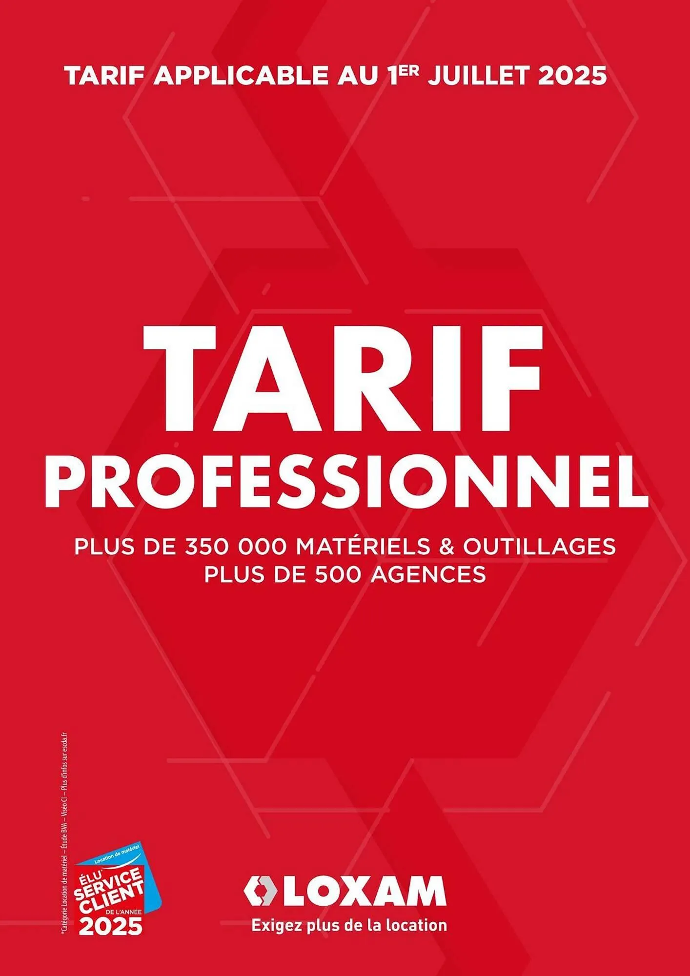 Catalogue Loxam du 1 juillet au 31 juillet 2025 - Catalogue page 1