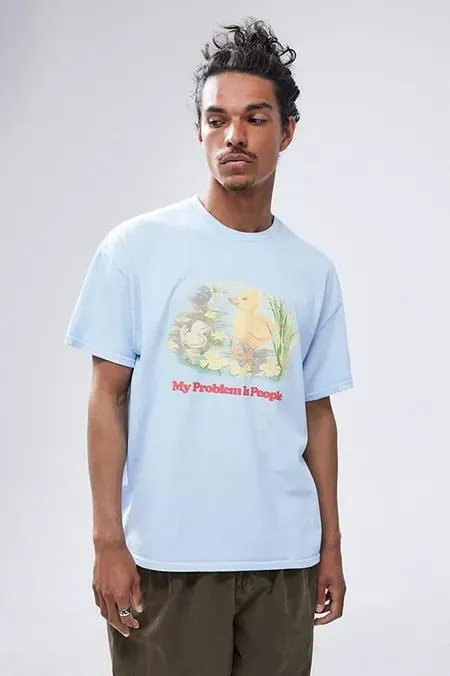 UO - T-shirt My Problem Is People
