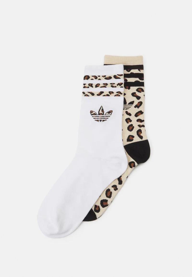 LEOPARD 2 PAIRS - Chaussettes