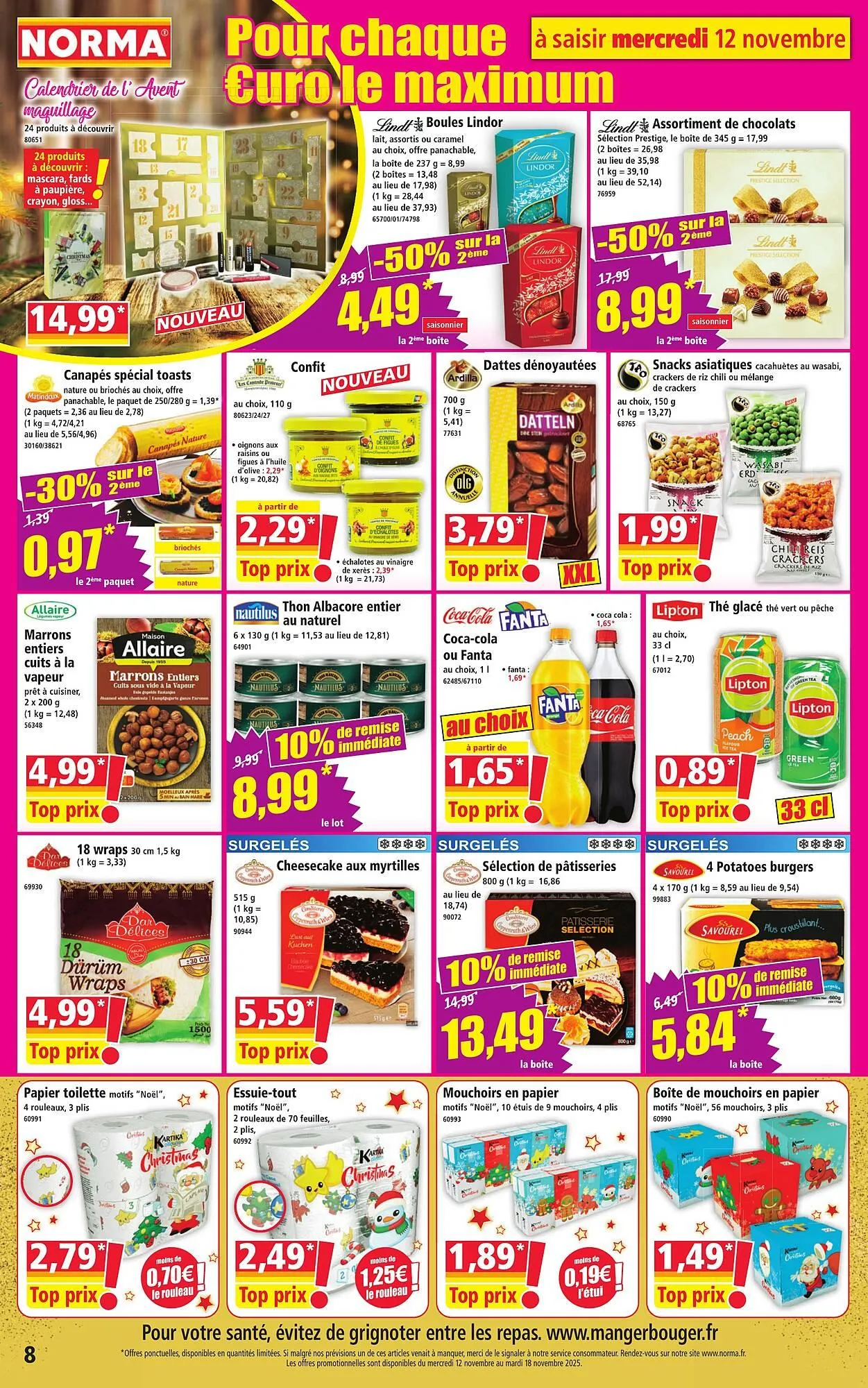 Catalogue Norma du 12 novembre au 18 novembre 2025 - Catalogue page 8