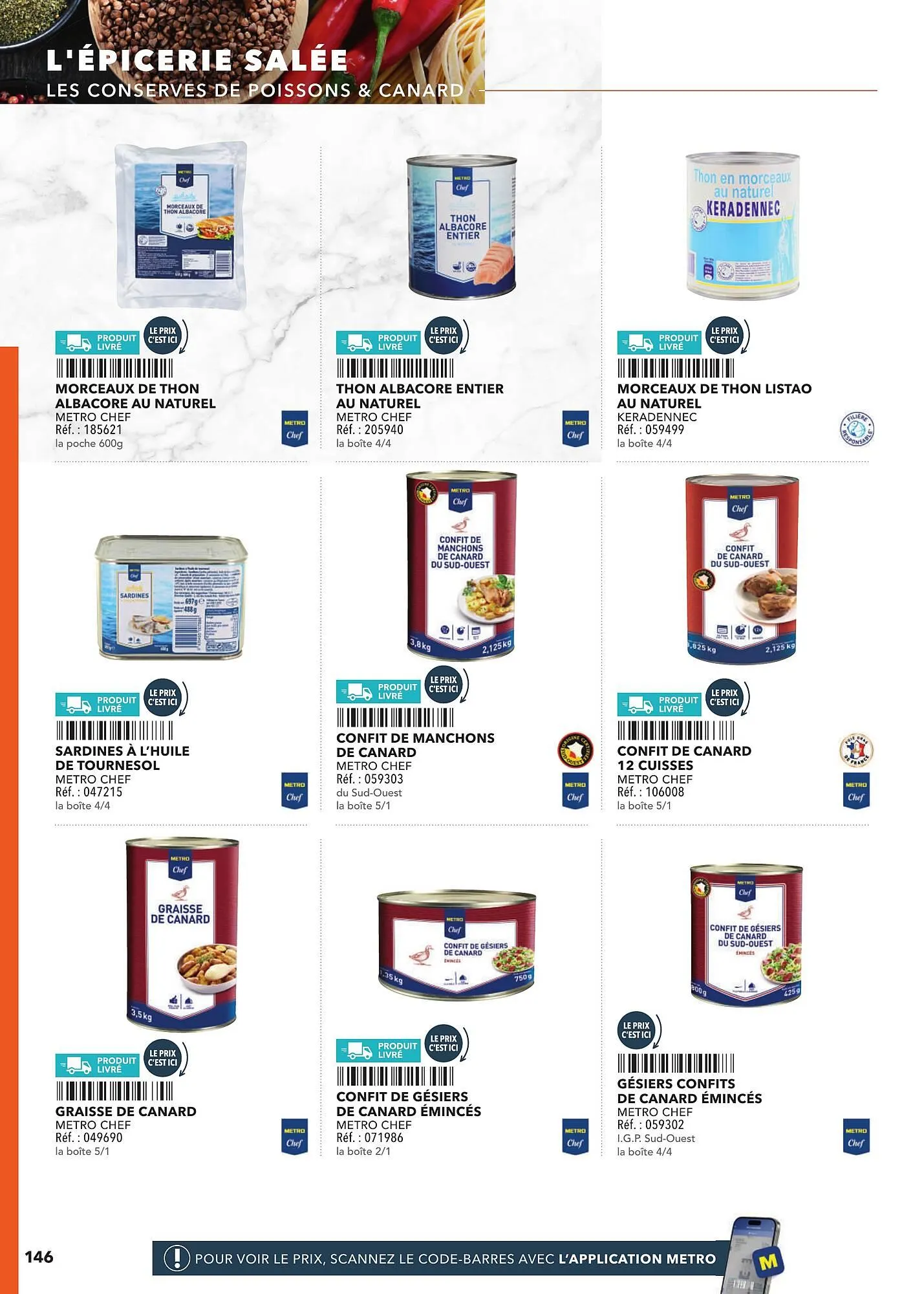 Catalogue METRO du 2 mars au 31 décembre 2025 - Catalogue page 146
