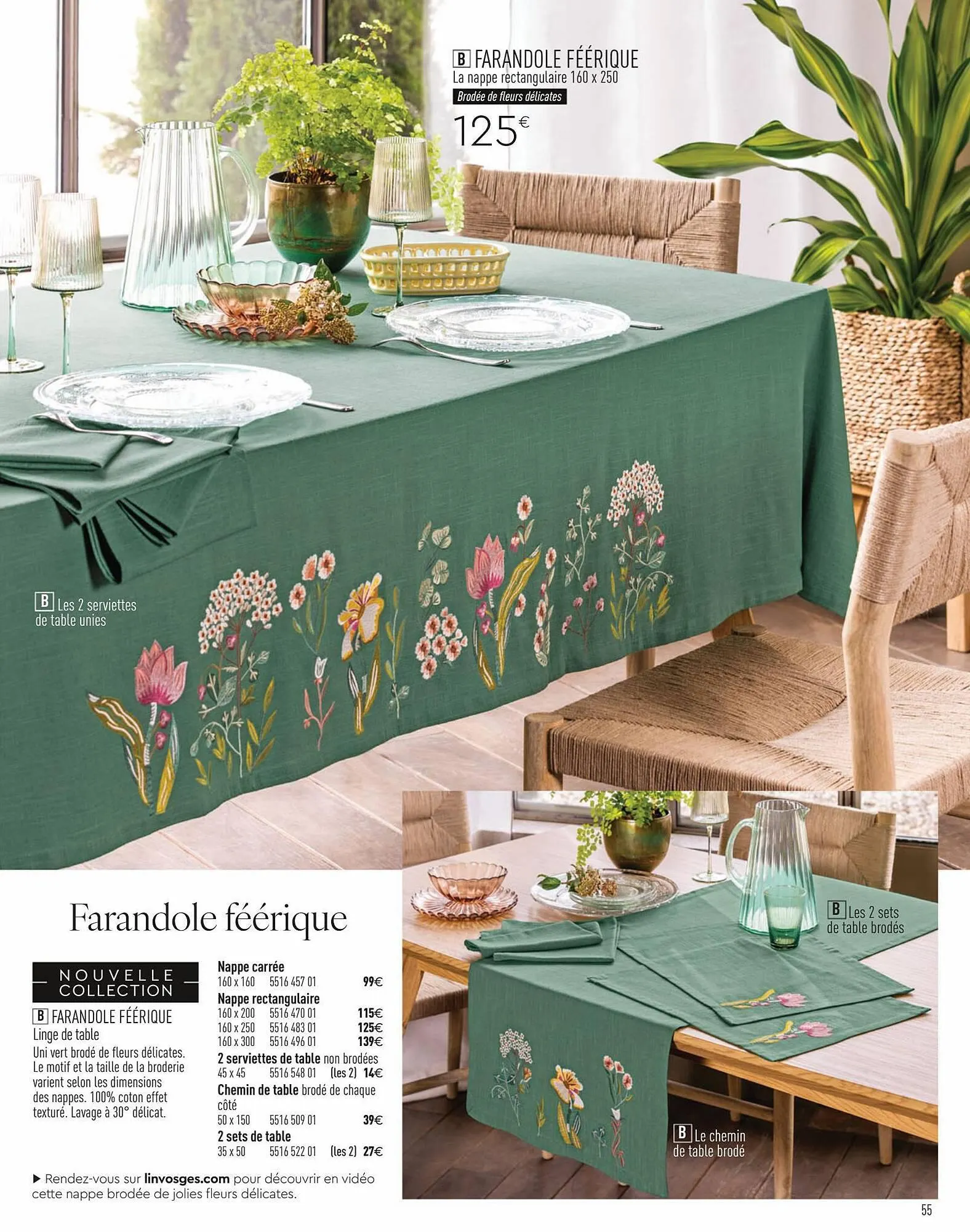 Catalogue Linvosges du 26 juillet au 29 juillet 2023 - Catalogue page 57