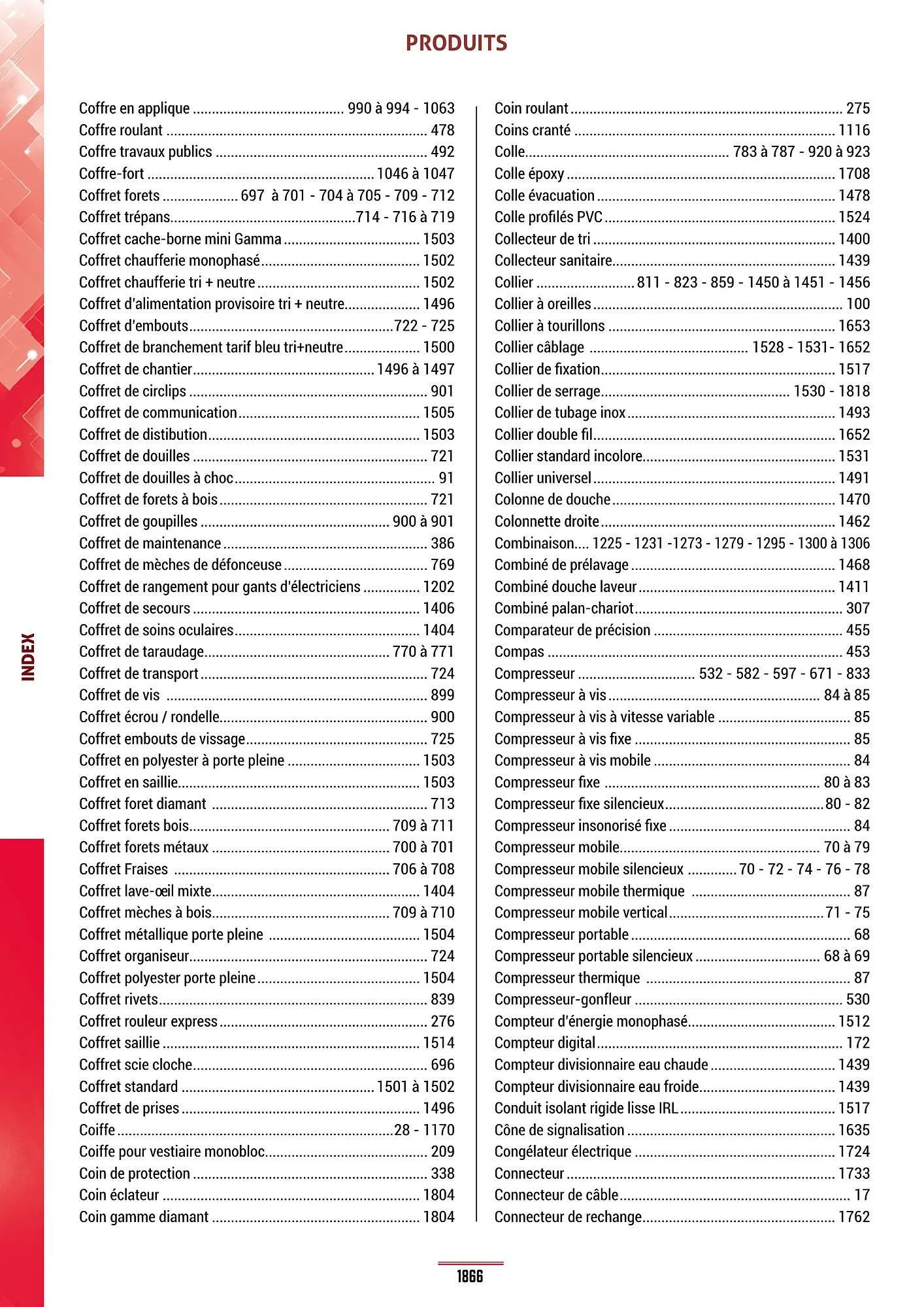 Catalogue Master Pro du 28 janvier au 30 décembre 2028 - Catalogue page 1870