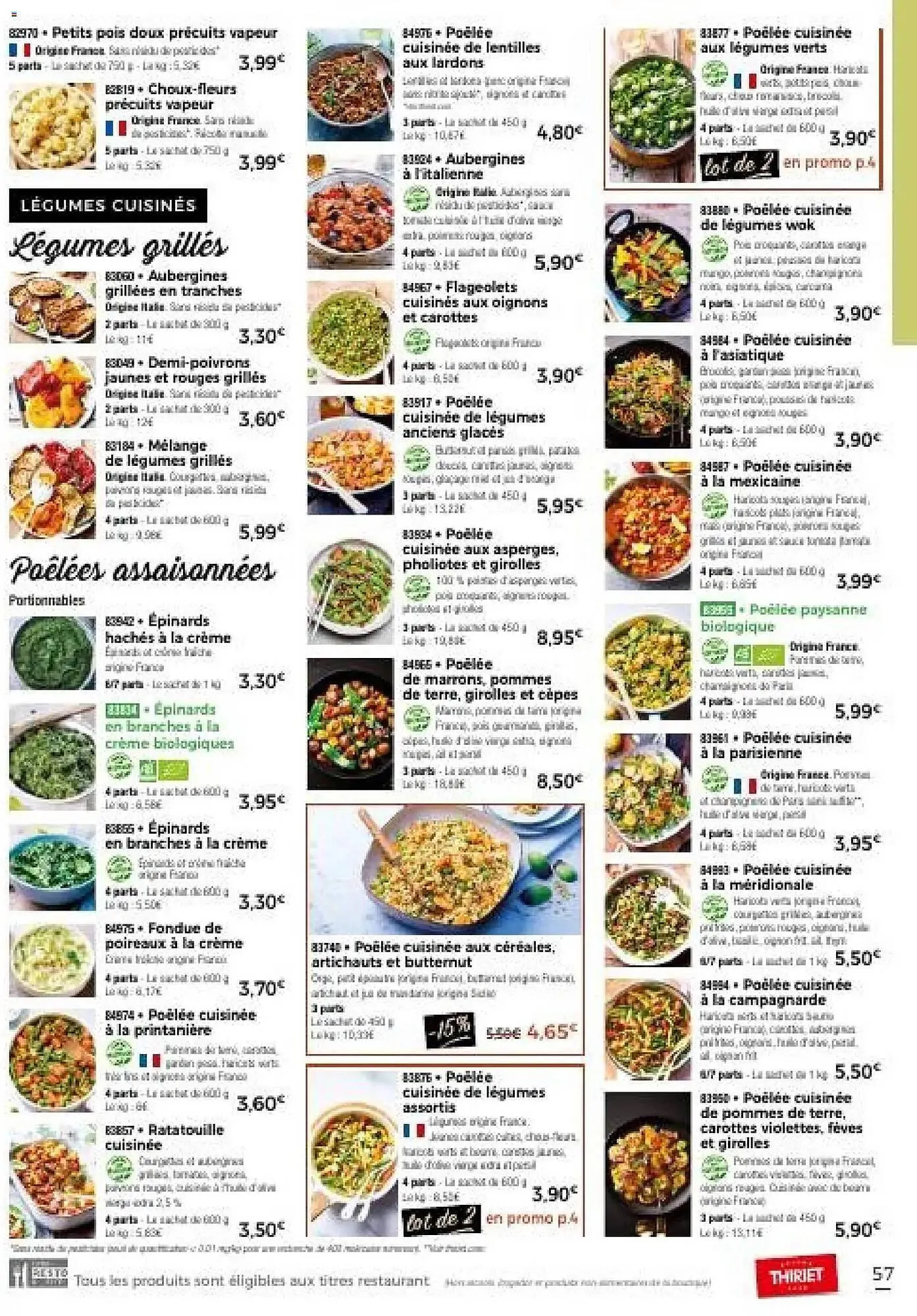 Catalogue Thiriet du 28 octobre au 24 novembre 2025 - Catalogue page 57