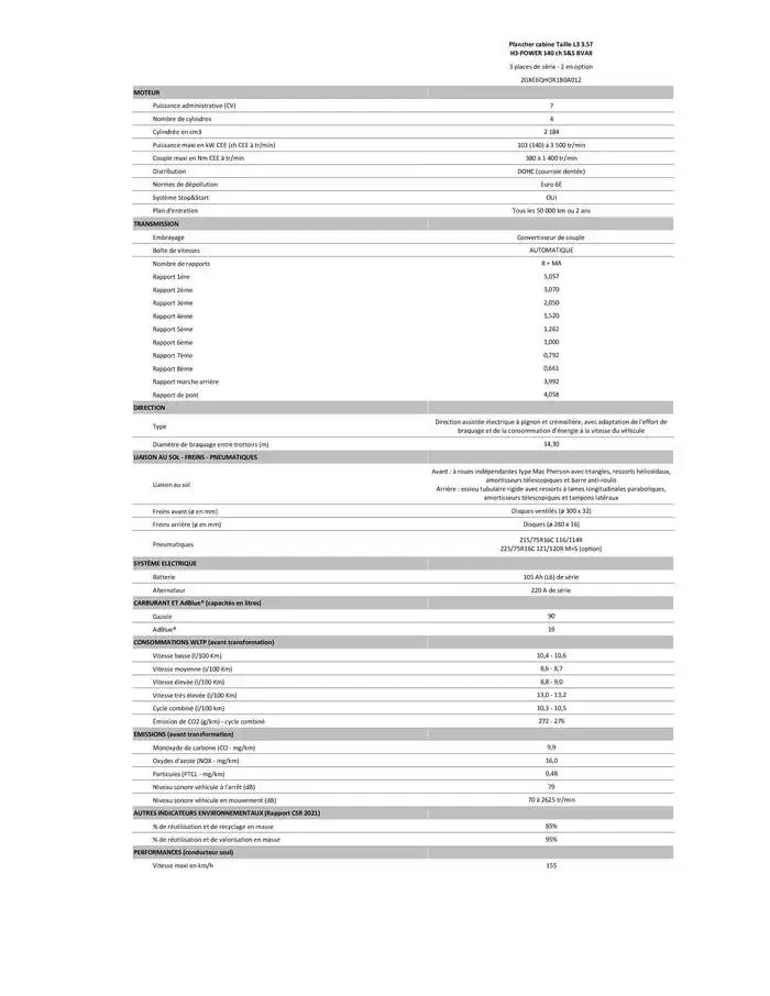 Opel Movano du 4 avril au 4 avril 2026 - Catalogue page 229