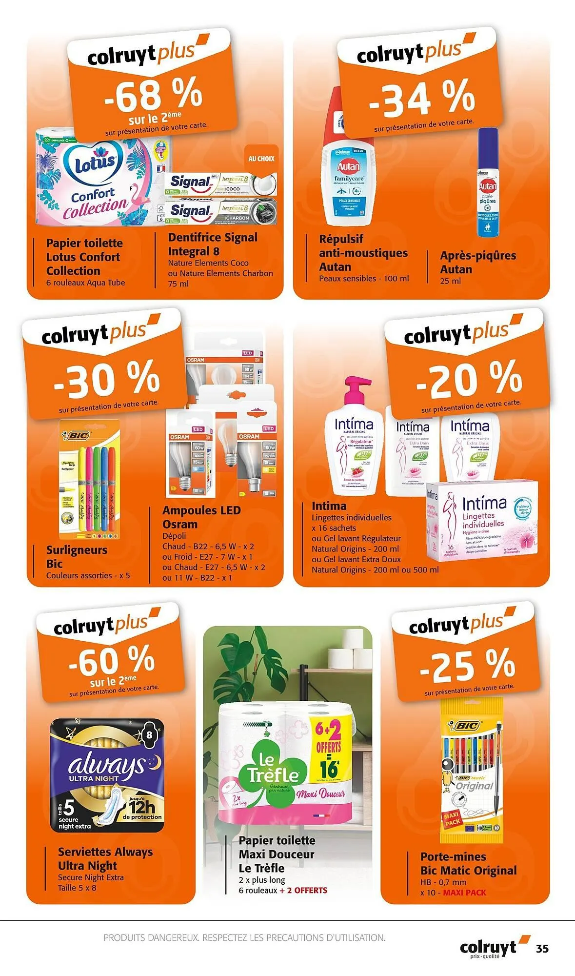 Catalogue Colruyt du 7 mai au 18 mai 2025 - Catalogue page 35