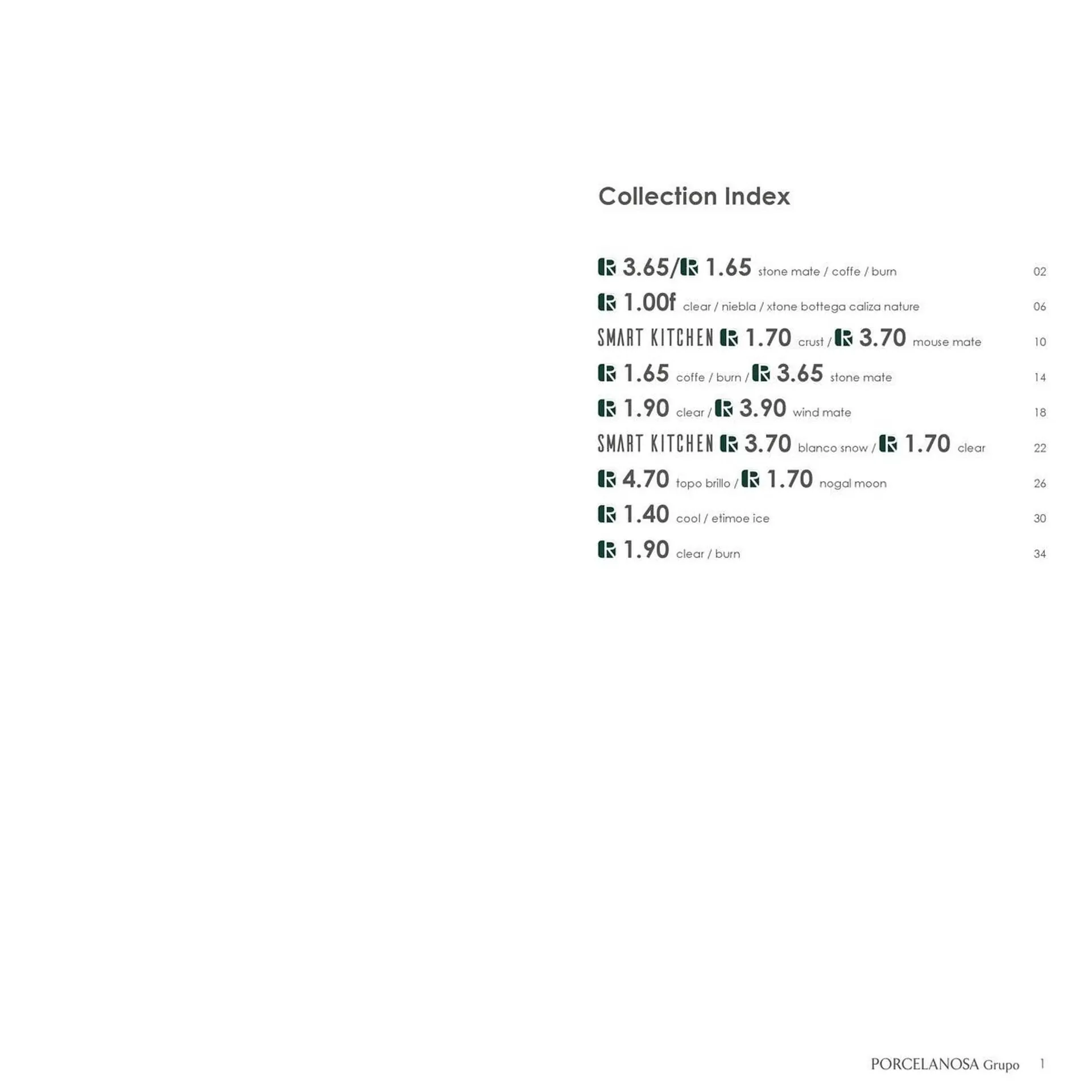 Catalogue Porcelanosa du 26 septembre au 31 décembre 2025 - Catalogue page 3