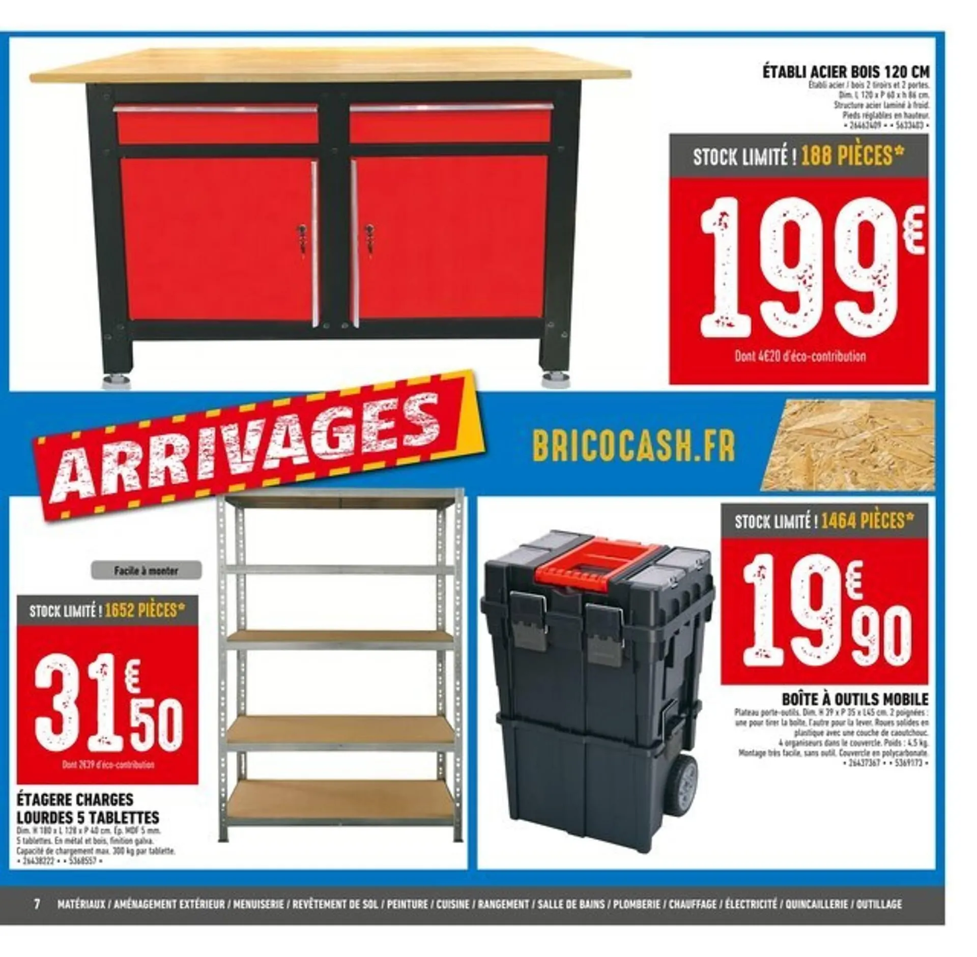 Catalogue Brico Cash du 4 juillet au 17 juillet 2025 - Catalogue page 7