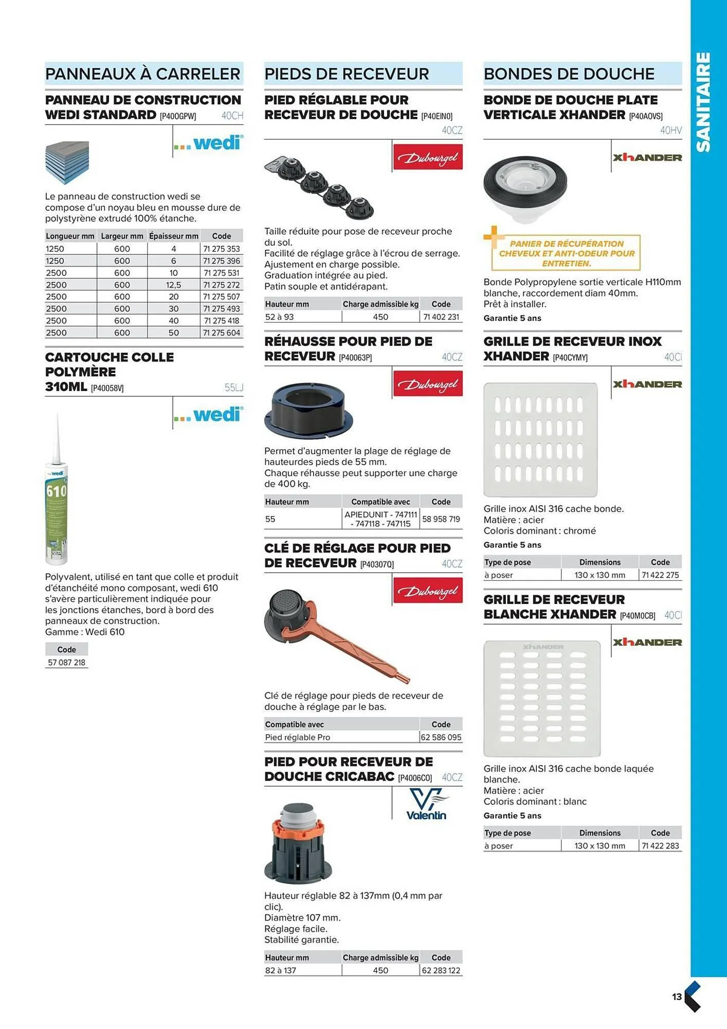 Catalogue Prolians du 2 octobre au 31 décembre 2025 - Catalogue page 13