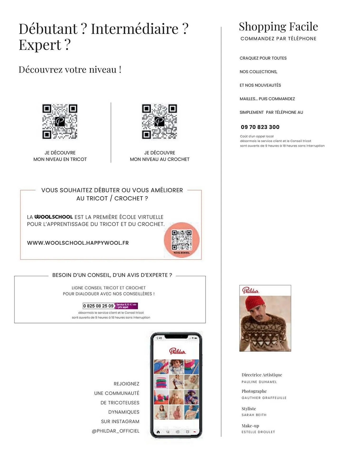 Catalogue Phildar du 24 septembre au 28 février 2026 - Catalogue page 62