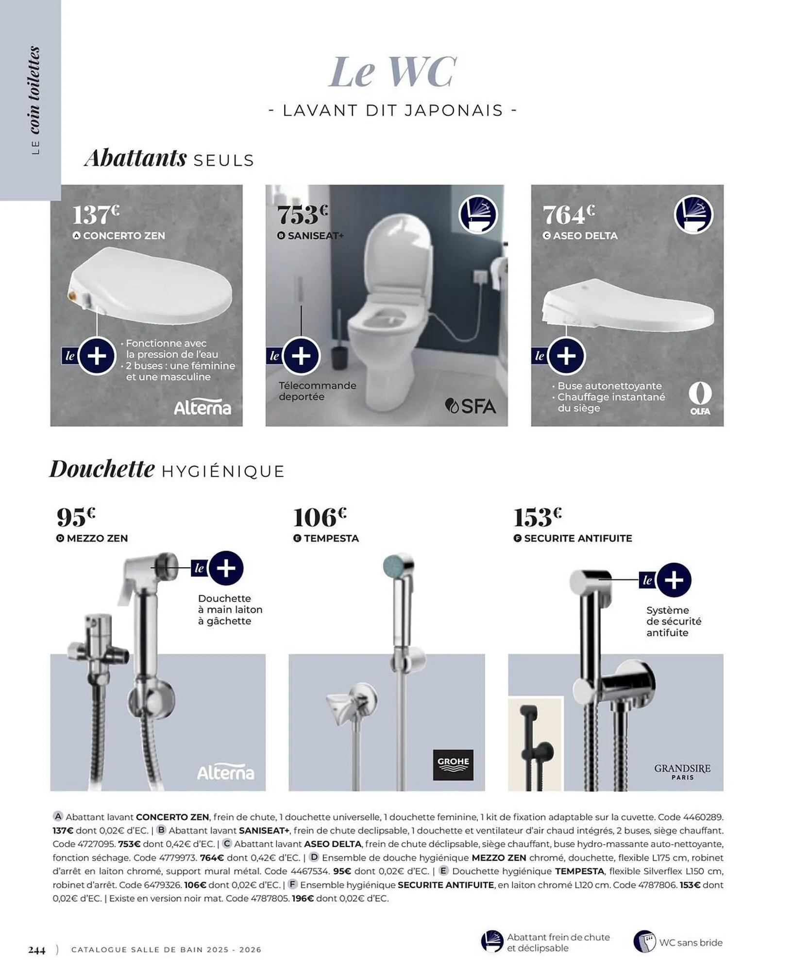 Catalogue Cedeo du 3 juin au 31 décembre 2025 - Catalogue page 244