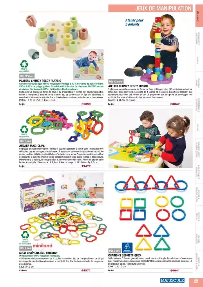 Education And Loisirs Majuscule 2025 du 5 mars au 31 décembre 2025 - Catalogue page 53