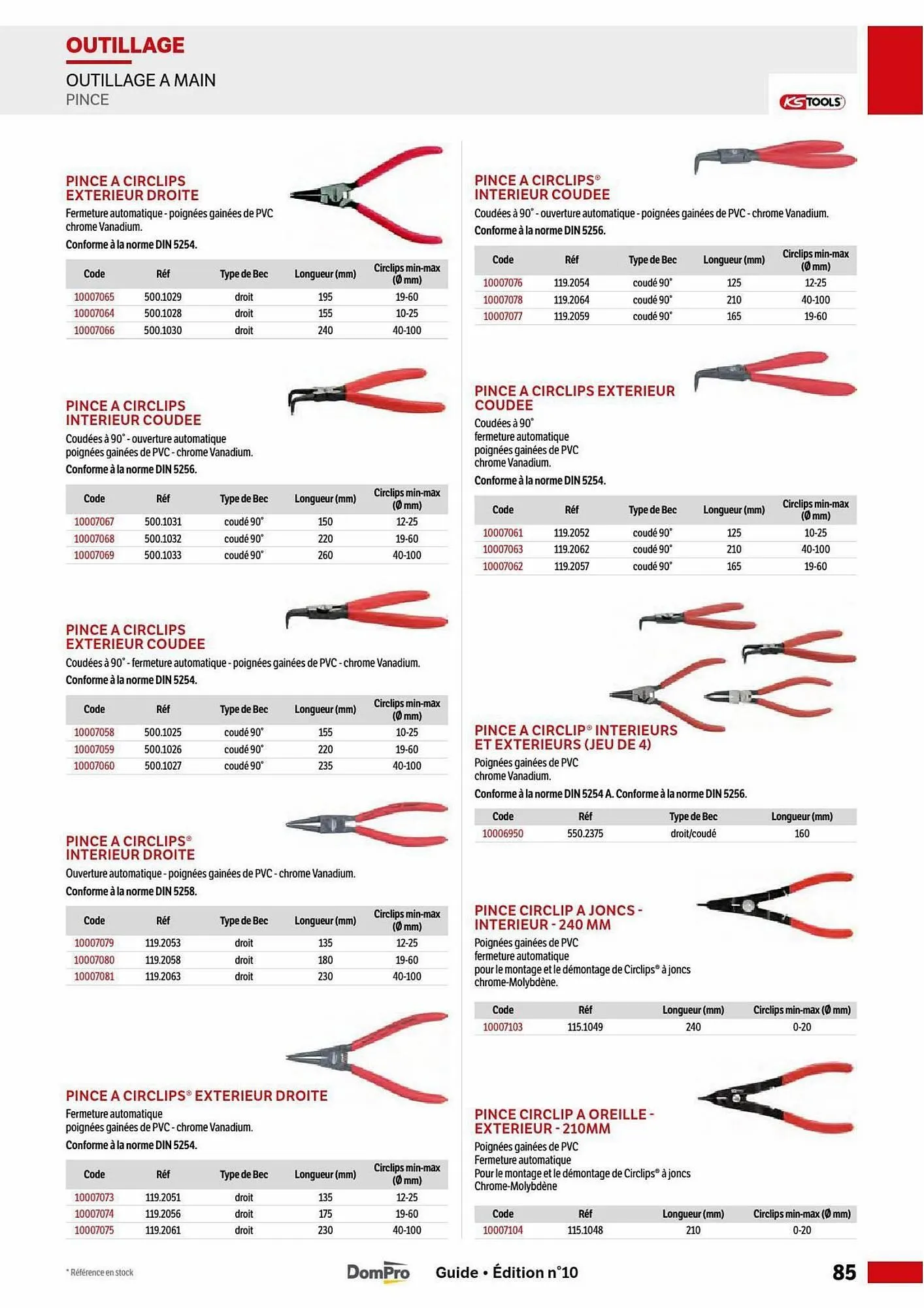 Catalogue DomPro du 5 mai au 30 août 2025 - Catalogue page 85