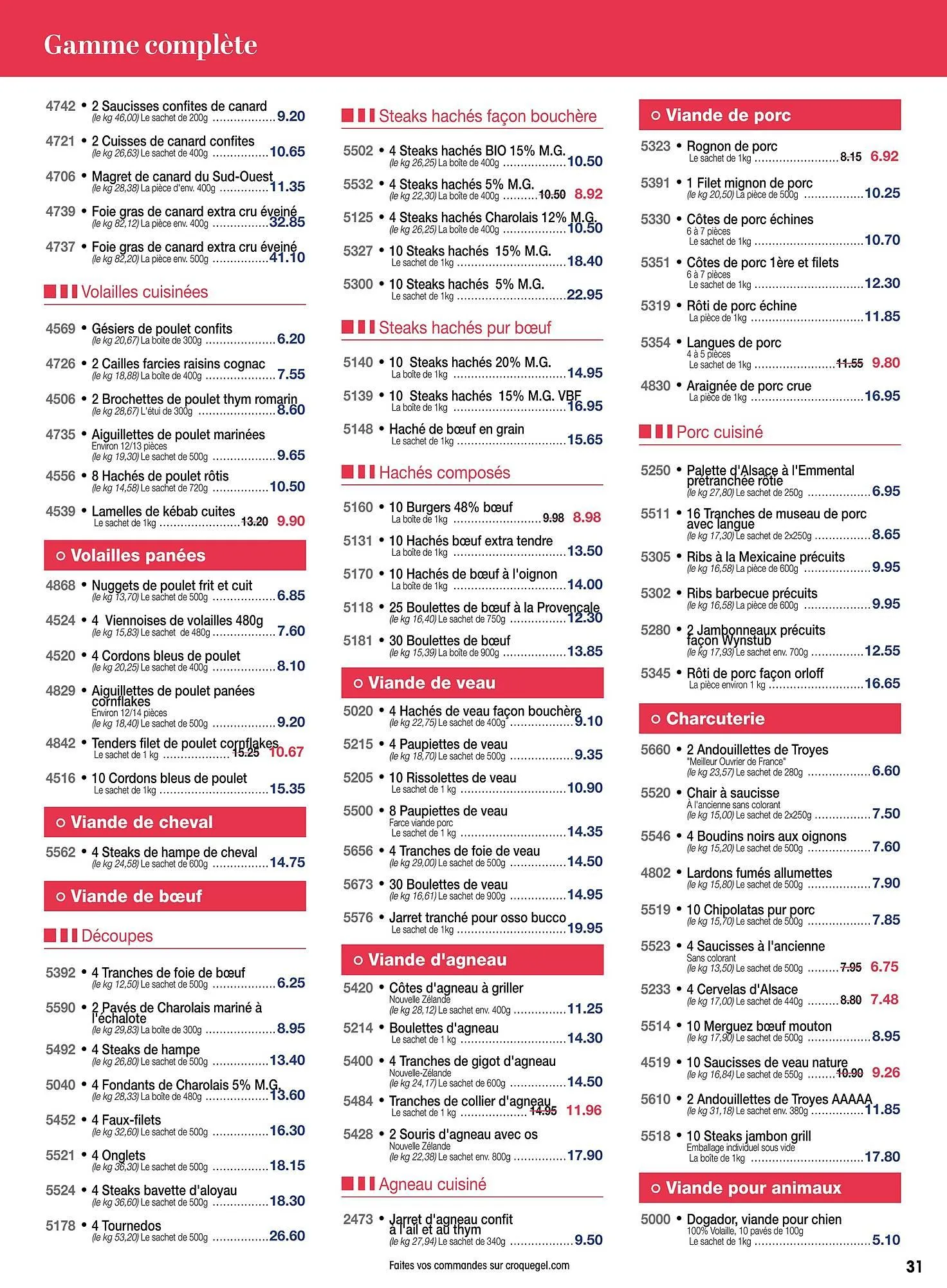 Catalogue Croque Gel du 4 mai au 7 juin 2026 - Catalogue page 31