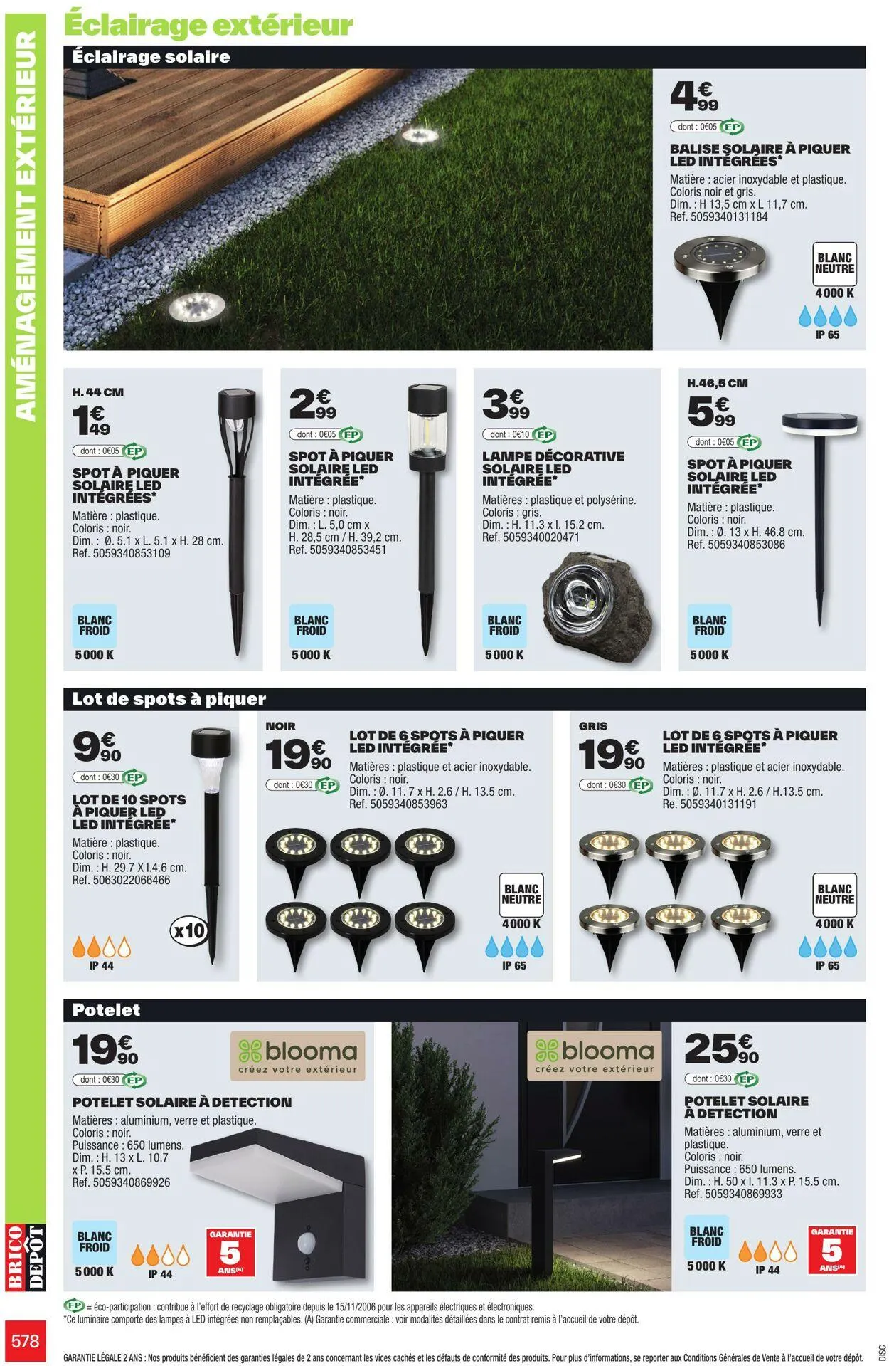 Brico Dépôt Catalogue actuel du 24 mars au 31 juillet 2025 - Catalogue page 578