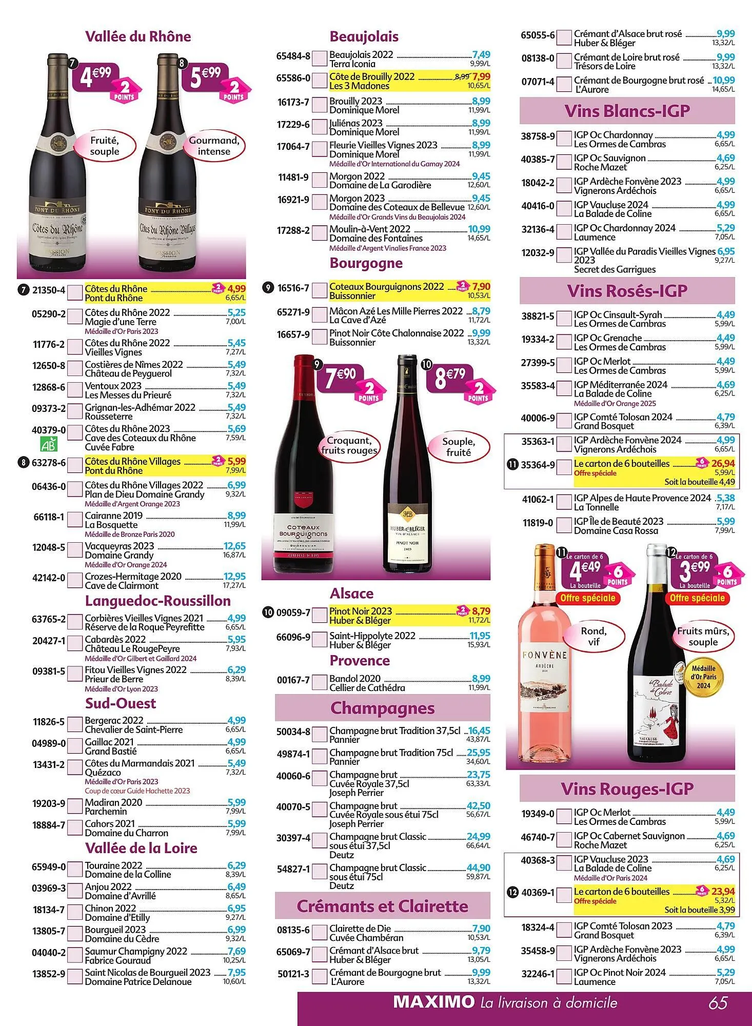 Catalogue Maximo du 5 août au 28 août 2025 - Catalogue page 65