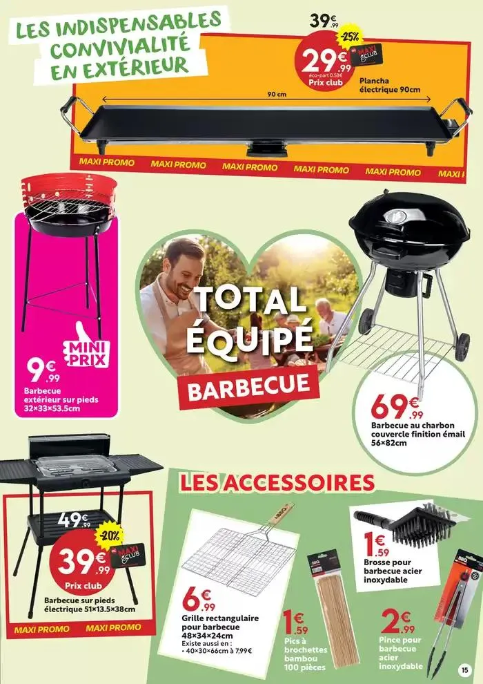 POUR UN EXTÉRIEUR STYLÉ ! du 30 avril au 1 juin 2025 - Catalogue page 15