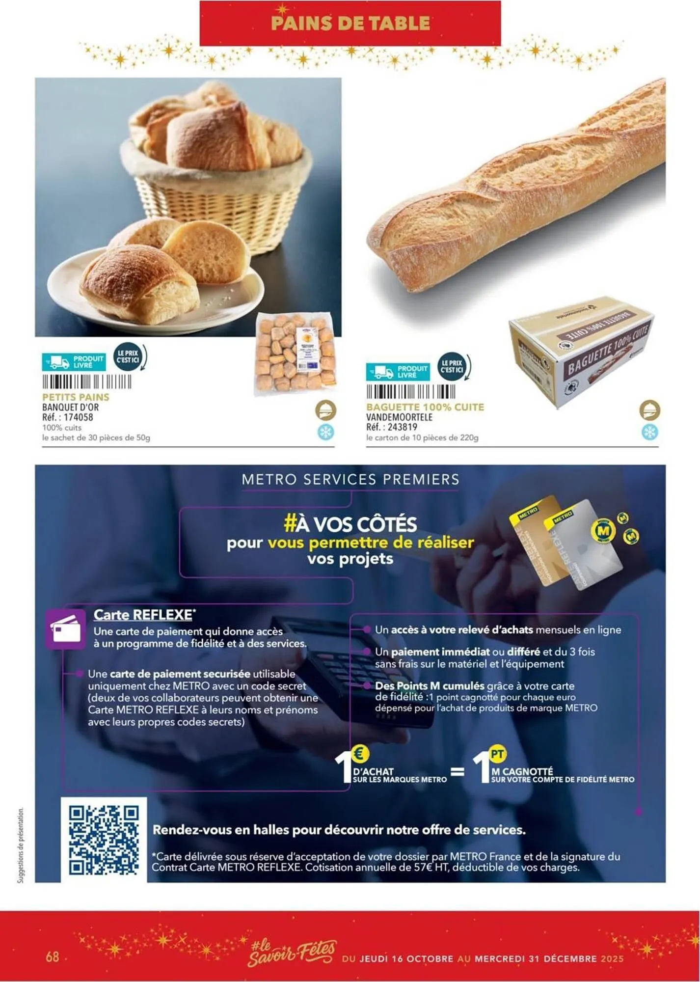 Catalogue METRO du 16 octobre au 31 décembre 2025 - Catalogue page 68