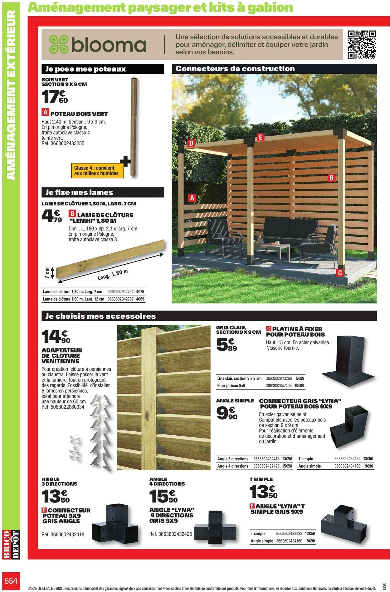 Brico Dépôt Catalogue actuel du 24 mars au 31 juillet 2025 - Catalogue page 554