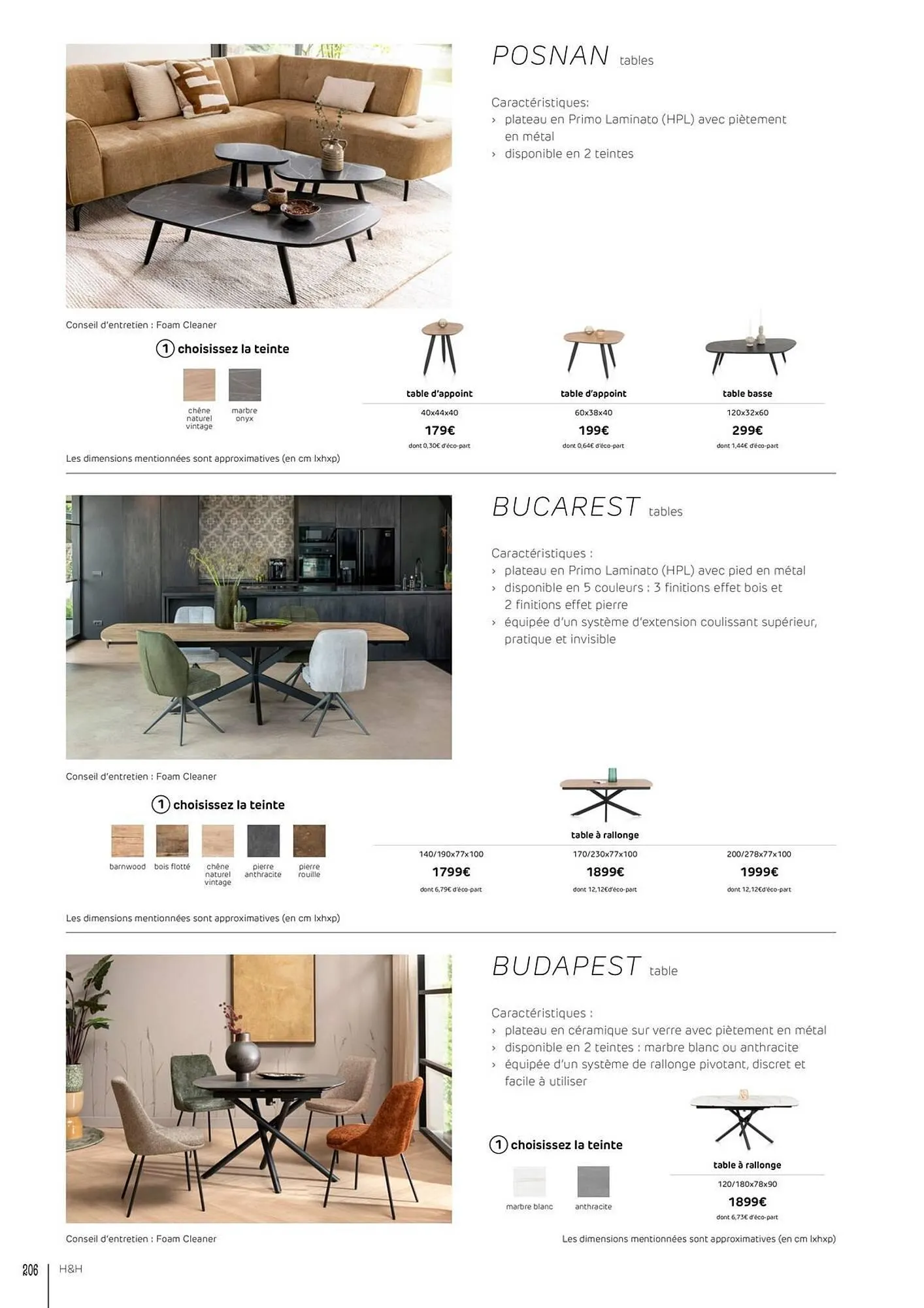 Catalogue H&H du 15 septembre au 28 février 2026 - Catalogue page 206