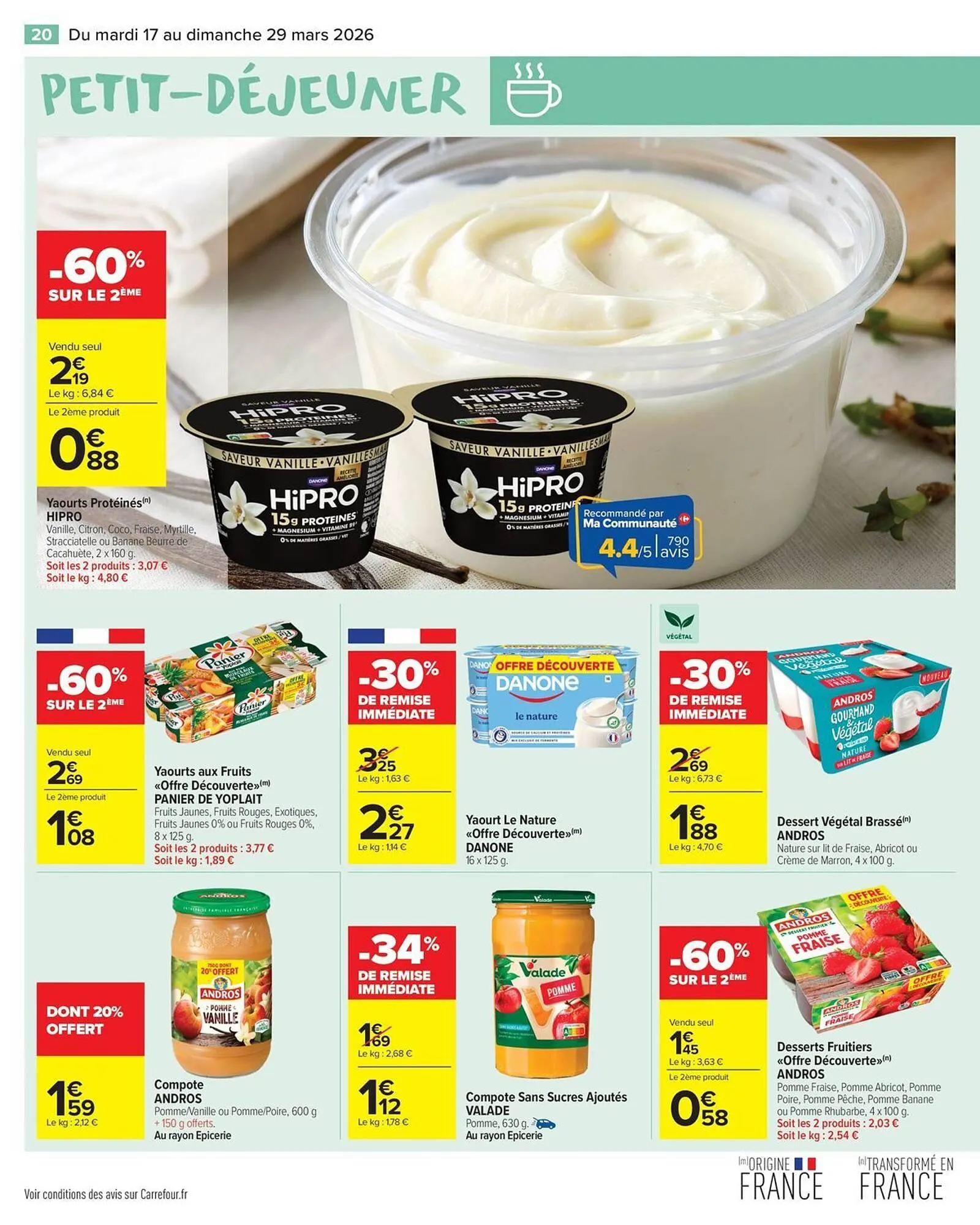 Catalogue Carrefour Market du 17 mars au 29 mars 2026 - Catalogue page 22