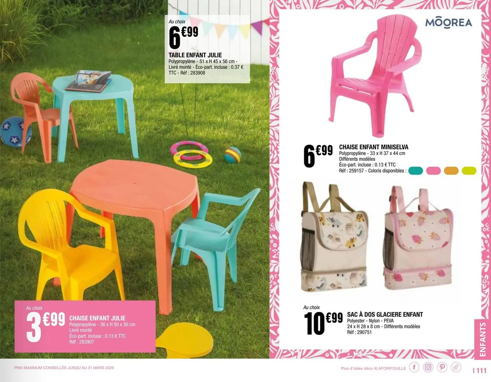 Catalogue La Foir'Fouille du 2 mars au 31 août 2026 - Catalogue page 111