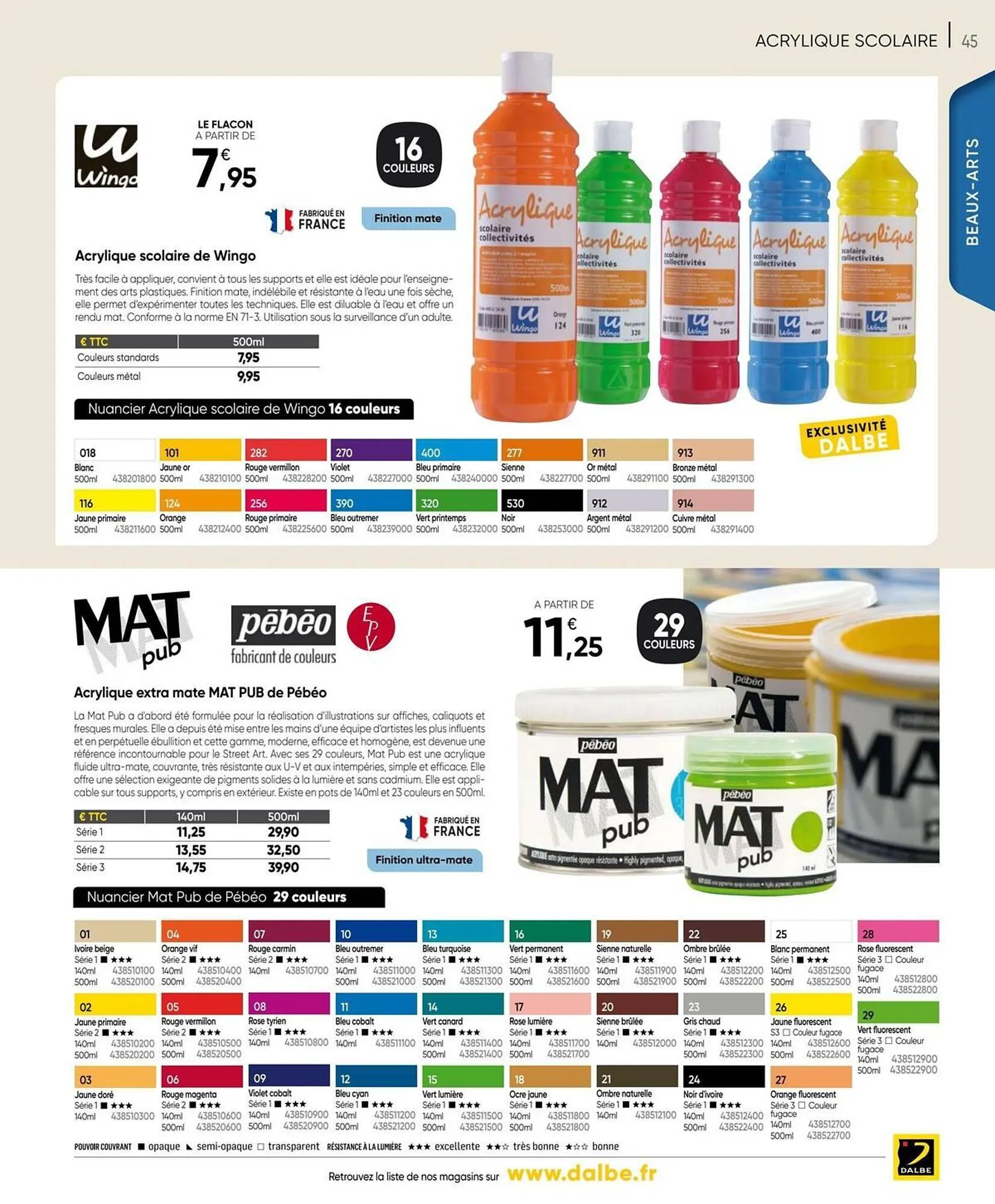 Catalogue Dalbe du 27 janvier au 31 décembre 2025 - Catalogue page 47