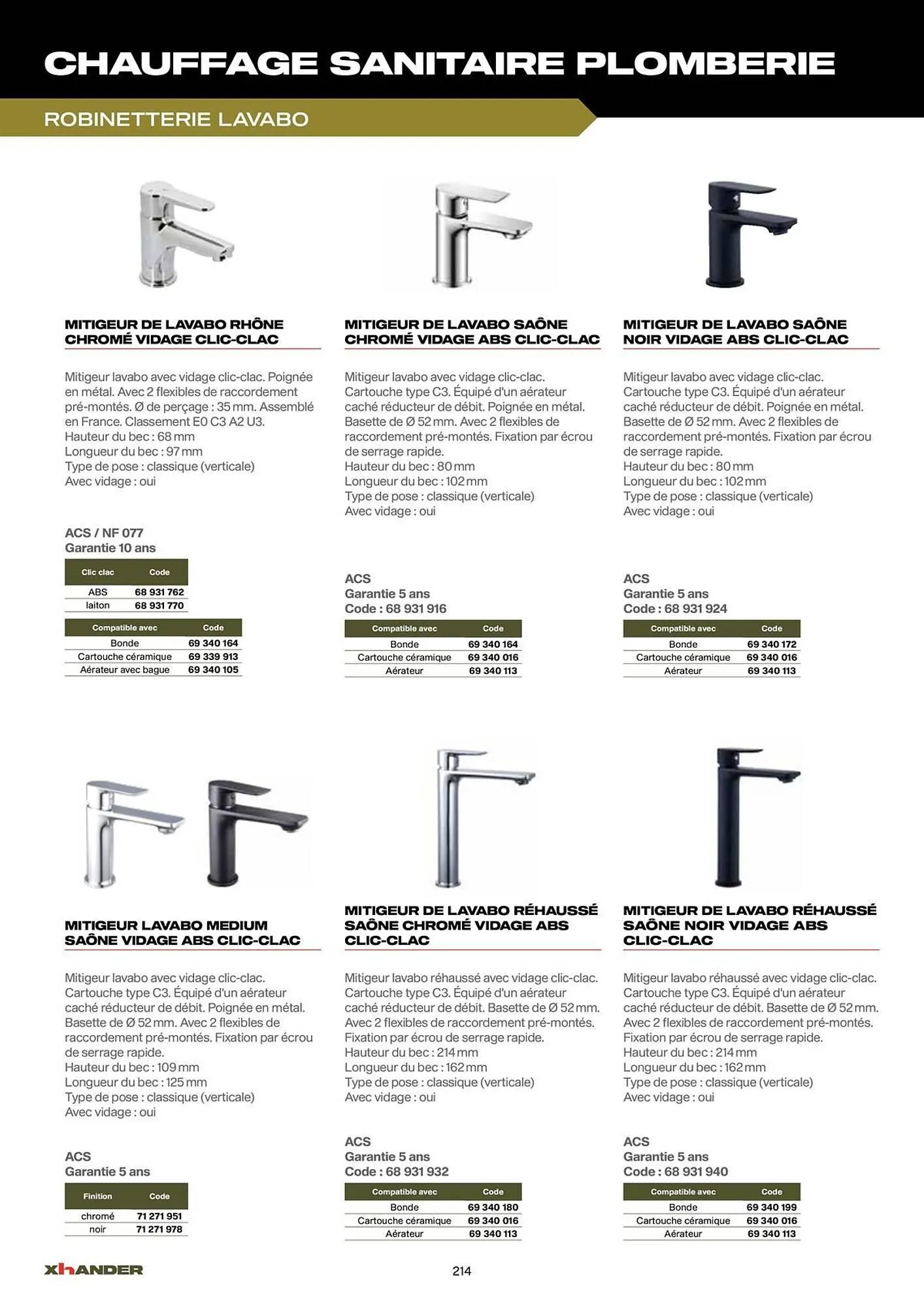 Catalogue Prolians du 2 septembre au 31 décembre 2025 - Catalogue page 214