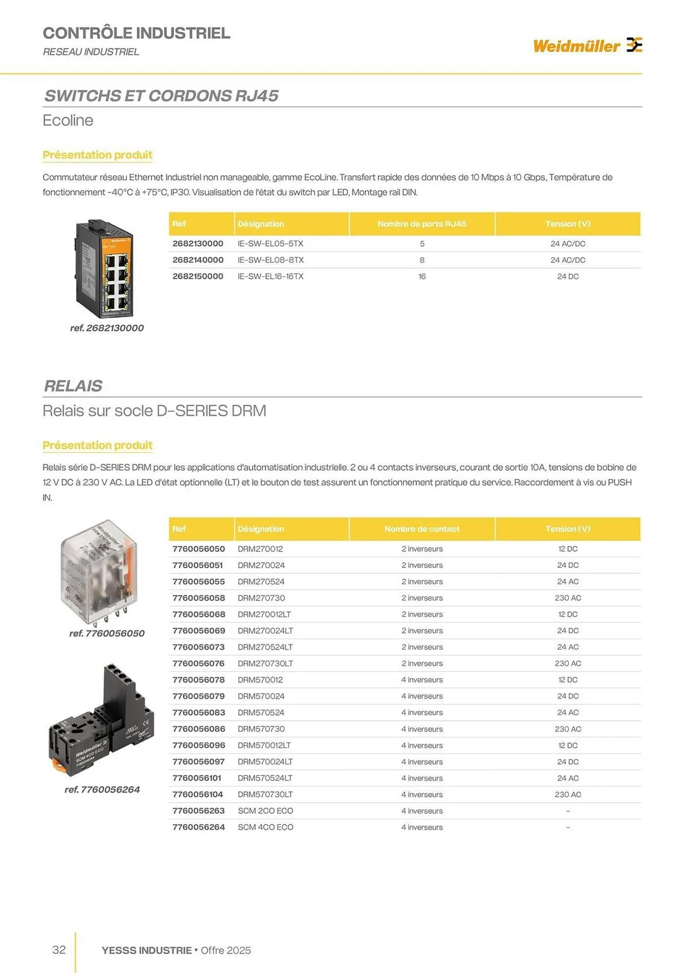 Catalogue Yesss electrique du 28 janvier au 31 décembre 2025 - Catalogue page 34