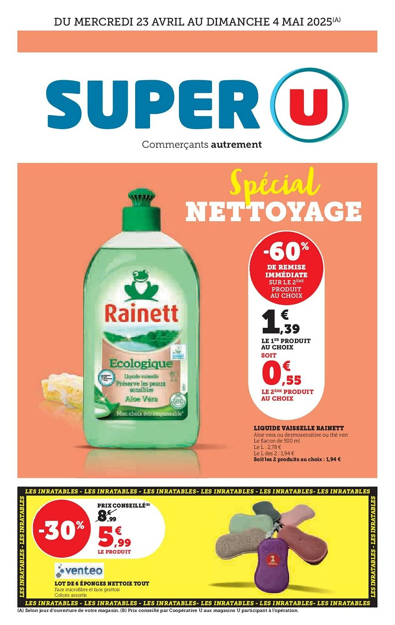 Catalogue Super U du 23 avril au 4 mai 2025 - Catalogue page 1