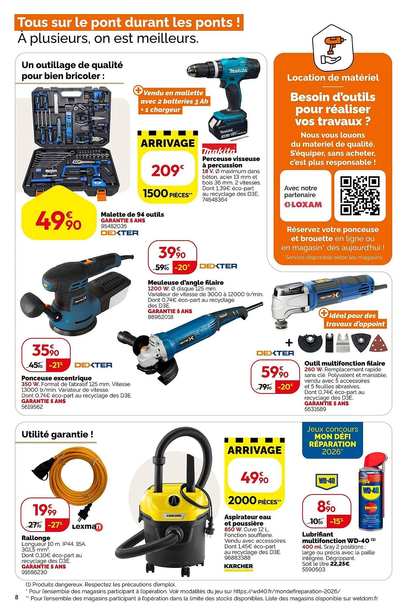 Catalogue Weldom du 29 avril au 26 mai 2026 - Catalogue page 8