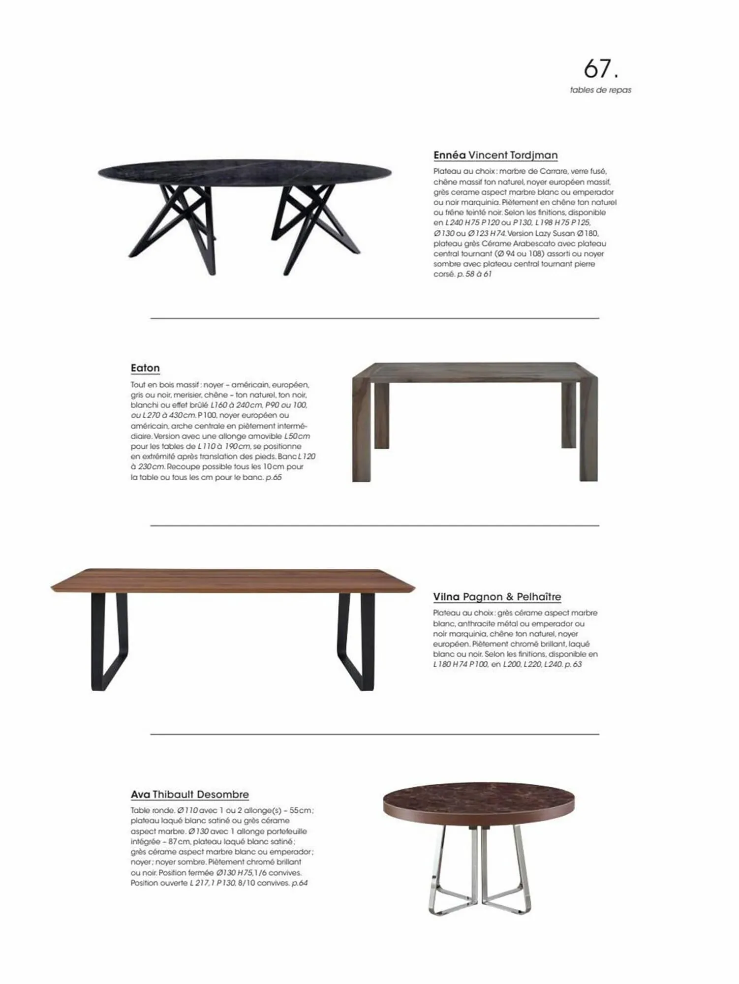Catalogue Cinna du 5 janvier au 31 décembre 2023 - Catalogue page 67