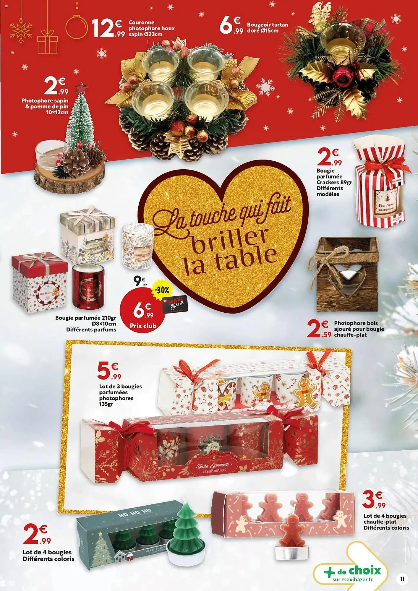 Catalogue Maxi Bazar du 3 décembre au 31 décembre 2025 - Catalogue page 11