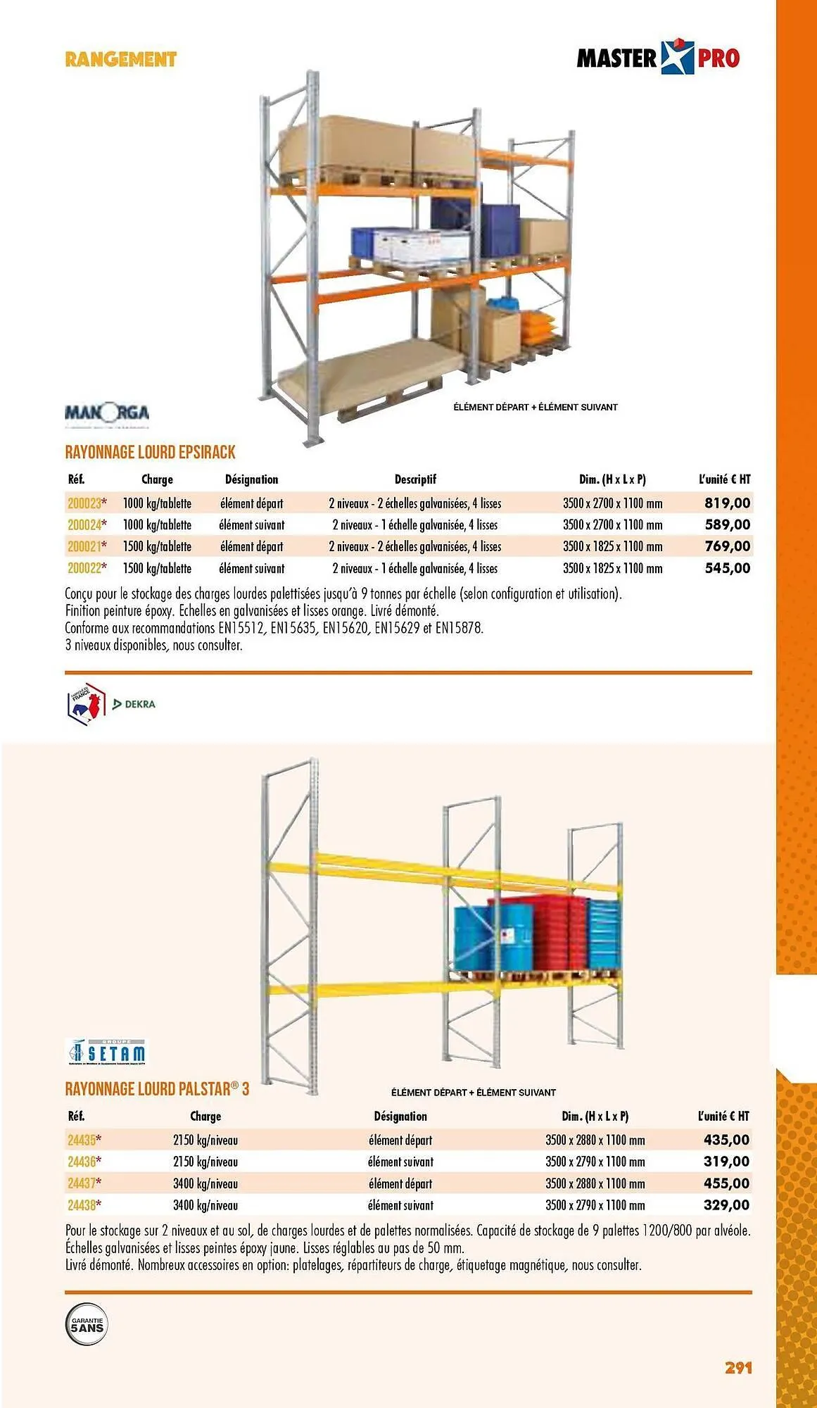 Catalogue Master Pro du 3 janvier au 31 décembre 2025 - Catalogue page 293