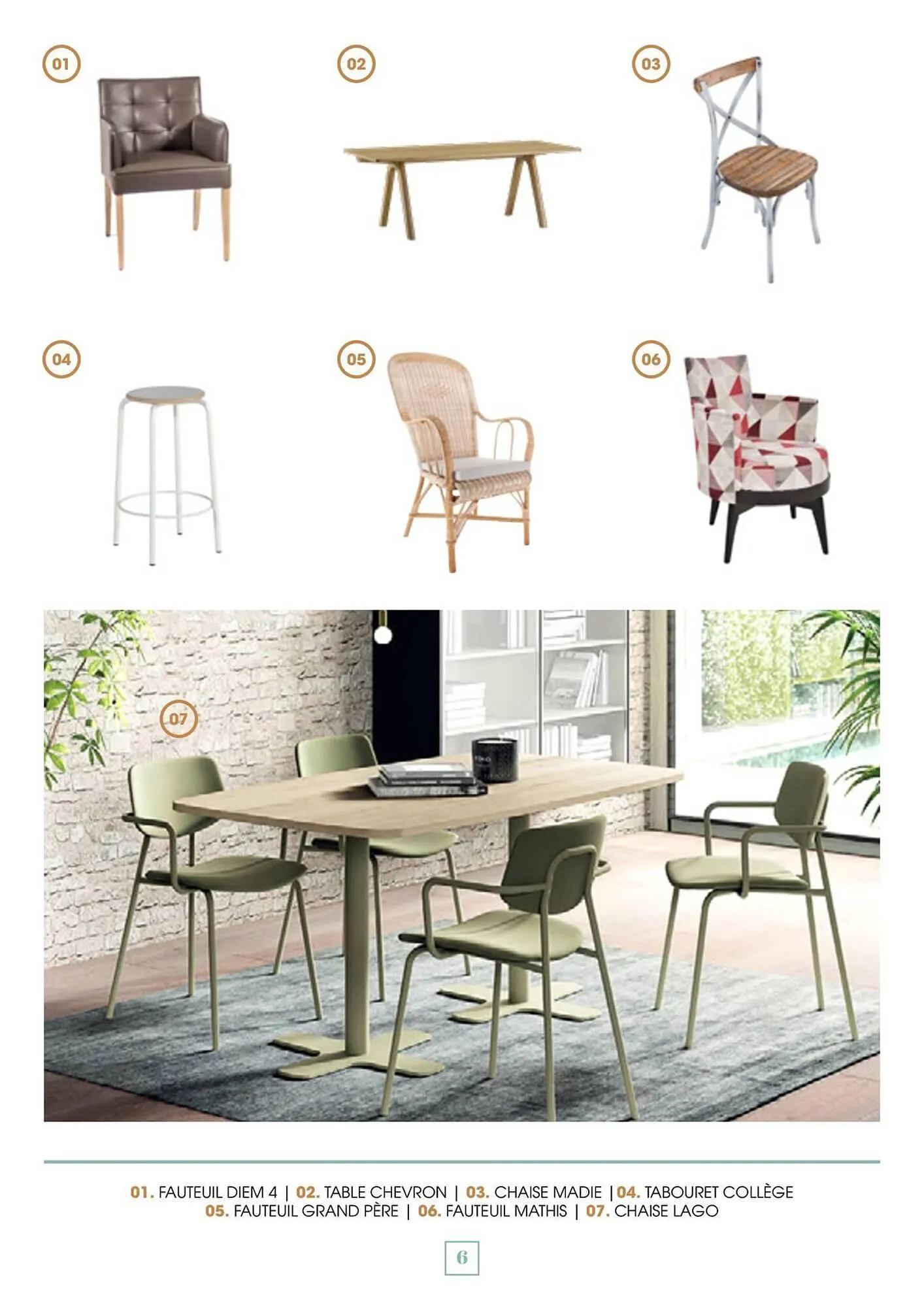 Catalogue 4 Pieds du 2 octobre au 31 décembre 2025 - Catalogue page 6