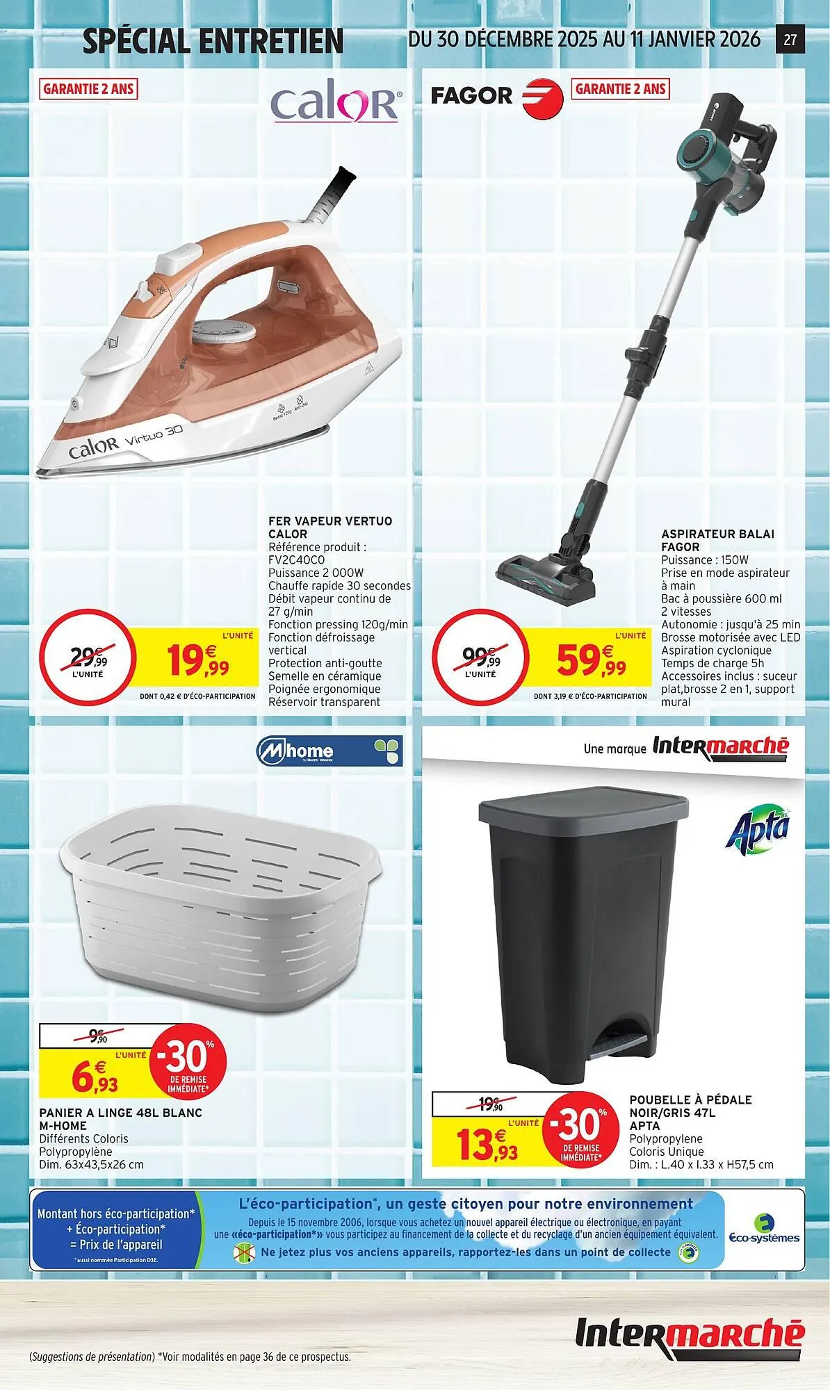 Catalogue Intermarché du 30 décembre au 11 janvier 2026 - Catalogue page 27