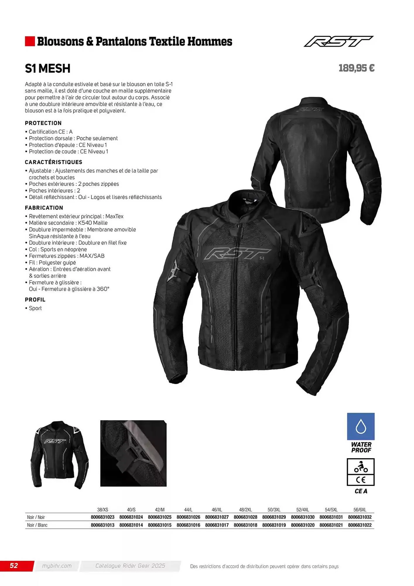 Catalogue Bihr du 12 décembre au 31 décembre 2025 - Catalogue page 52