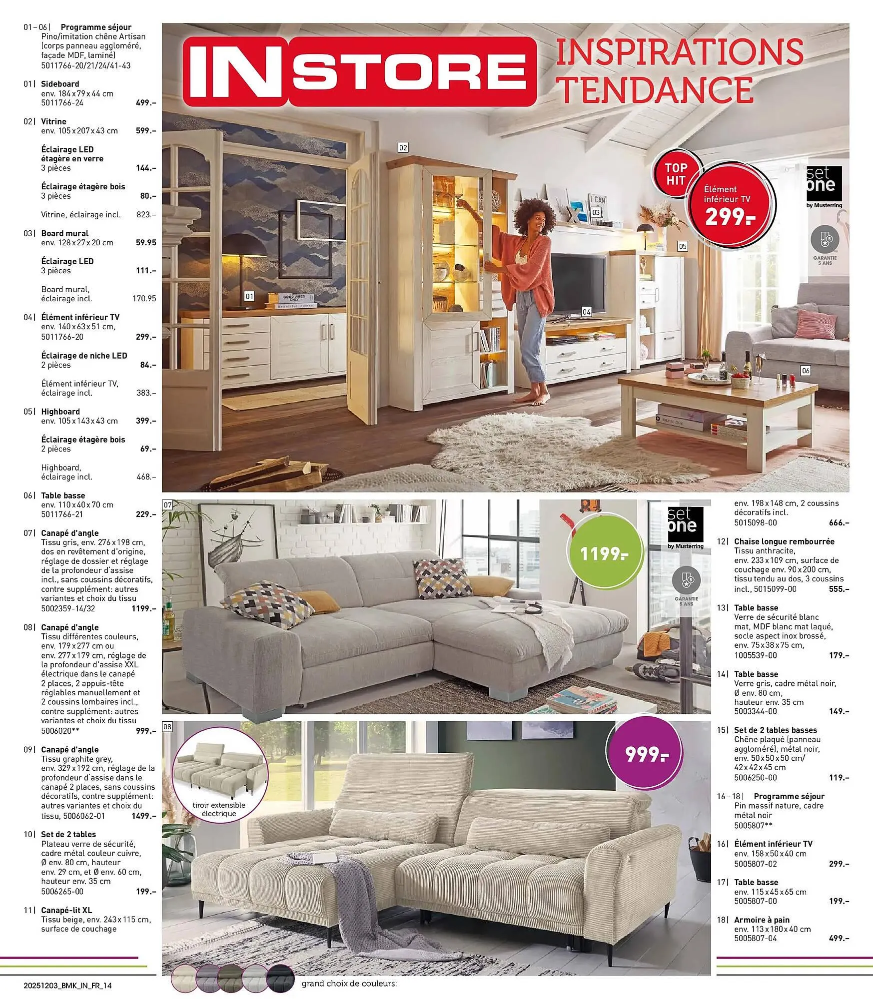 Catalogue Möbel Martin du 2 décembre au 23 décembre 2025 - Catalogue page 14