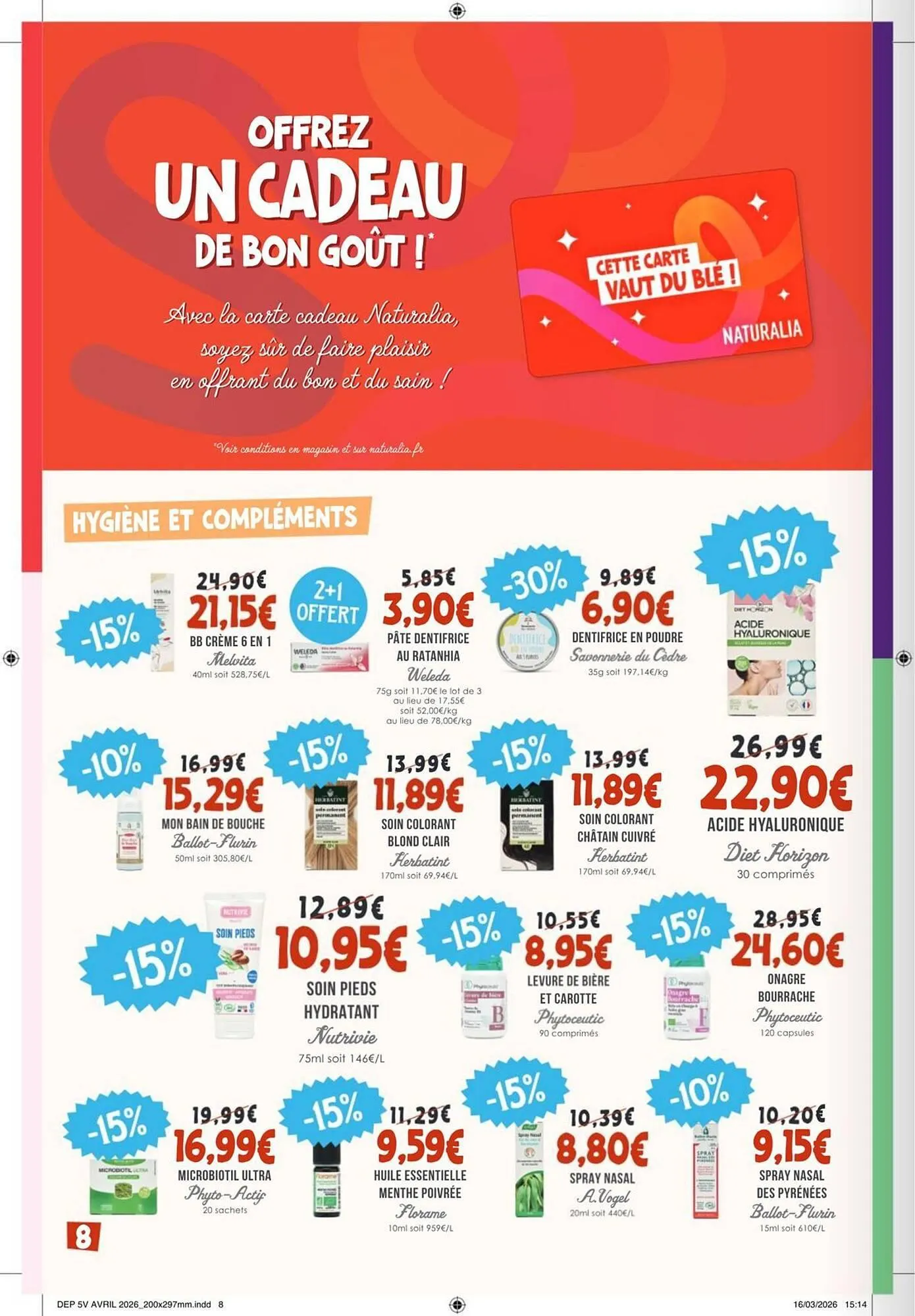 Catalogue Naturalia du 1 avril au 30 avril 2026 - Catalogue page 8