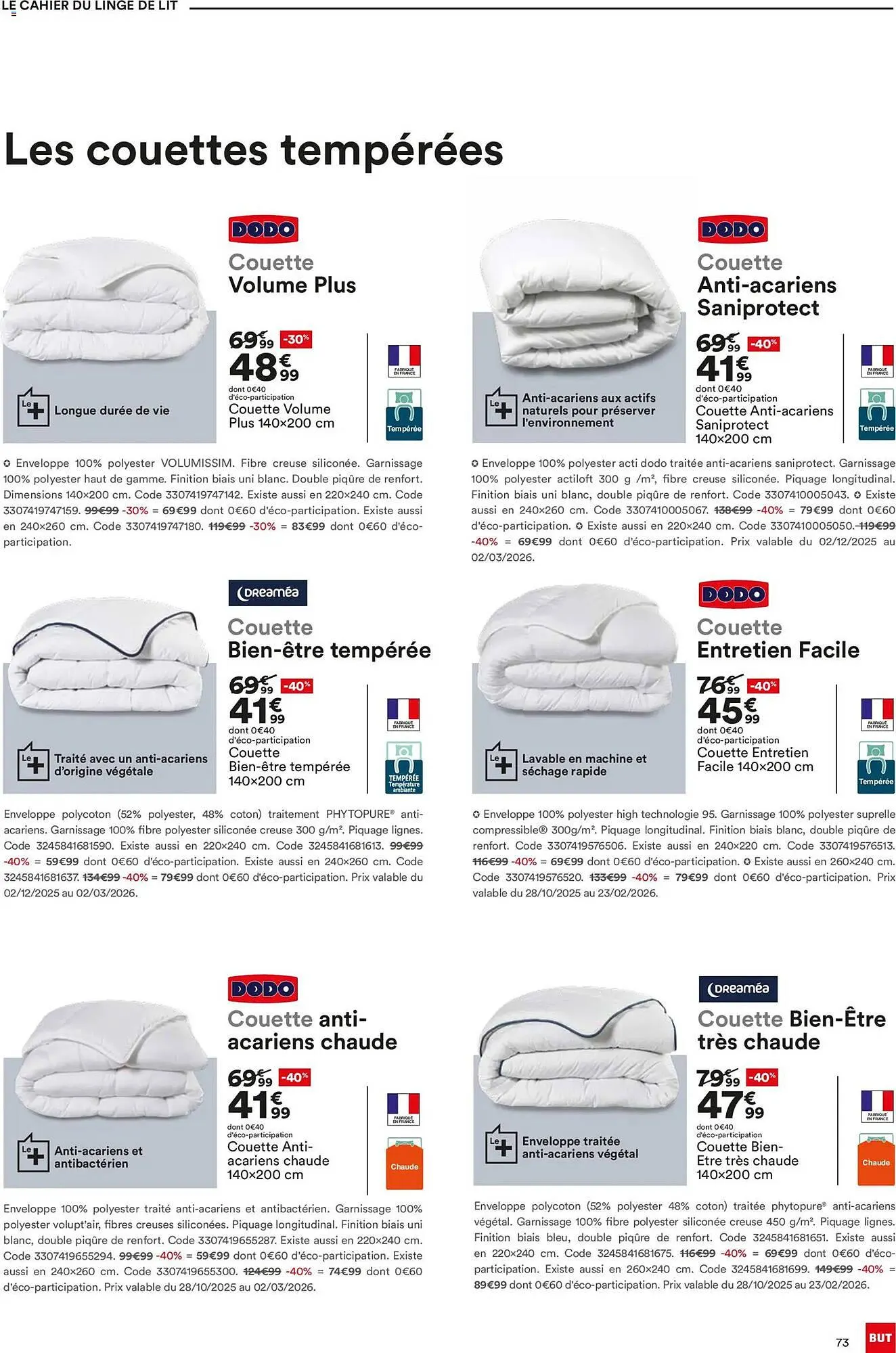 Catalogue BUT du 15 décembre au 23 février 2026 - Catalogue page 73