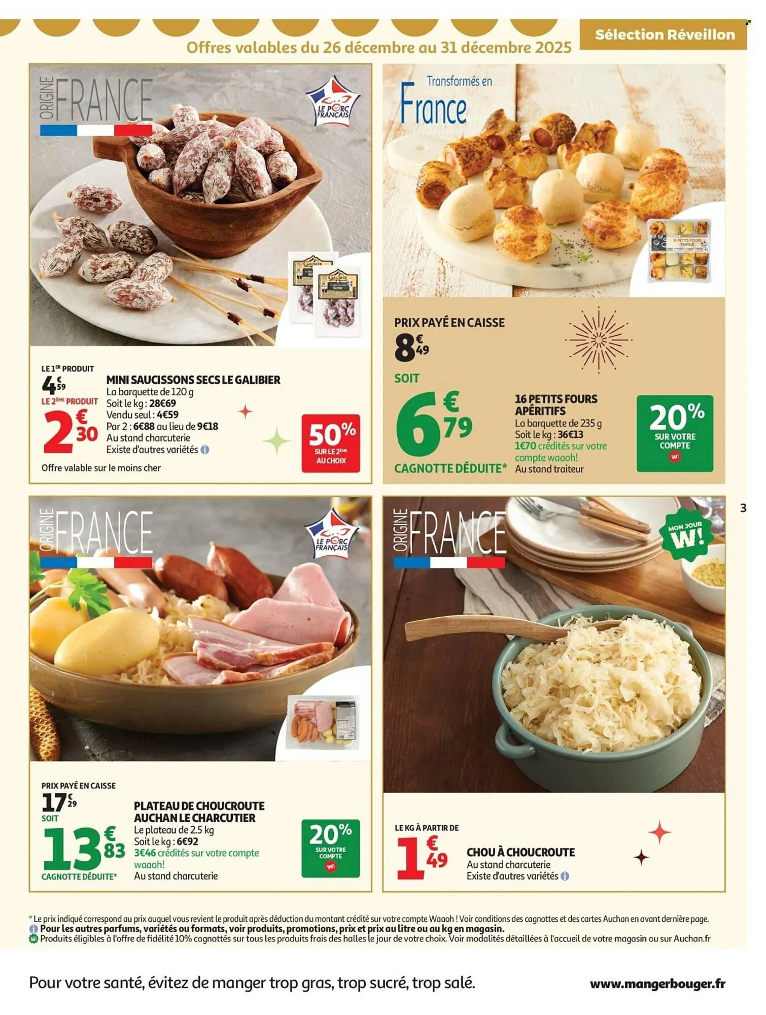 Catalogue Auchan du 26 décembre au 4 janvier 2026 - Catalogue page 3