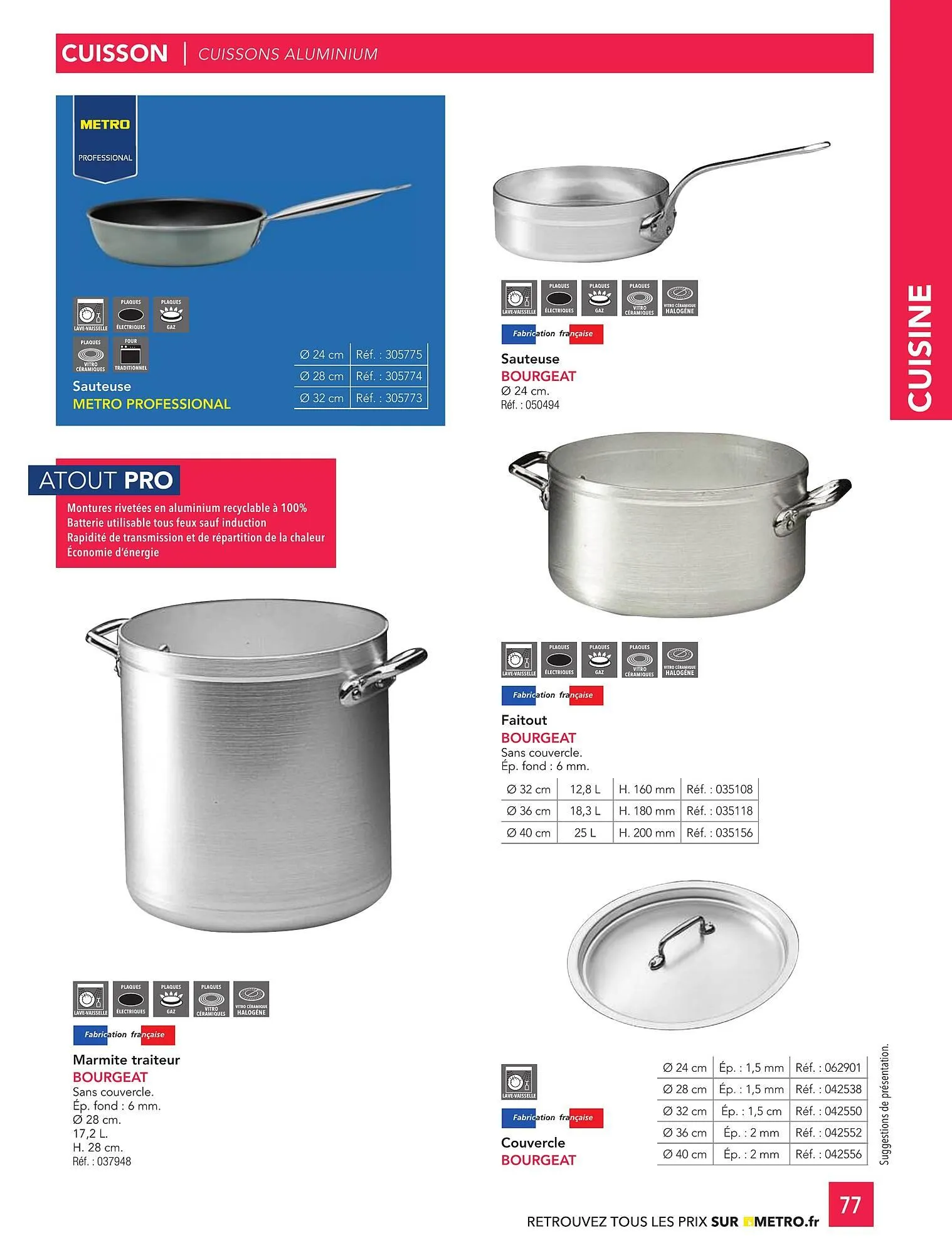 Catalogue METRO du 1 janvier au 31 décembre 2026 - Catalogue page 77
