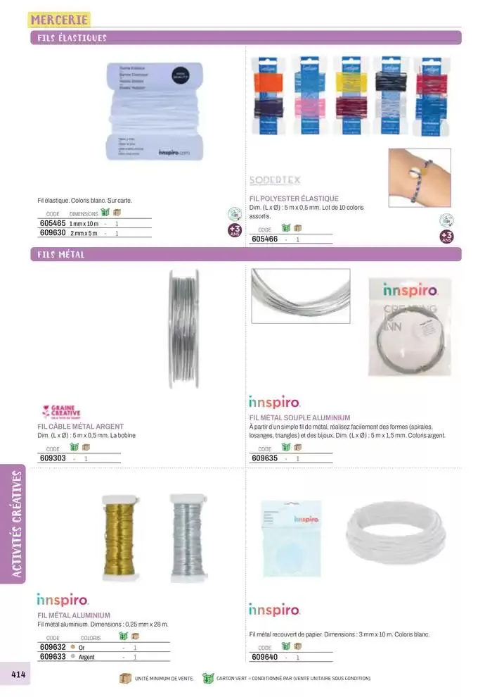 Nos Catalogues Thématiques du 1 janvier au 31 décembre 2025 - Catalogue page 416