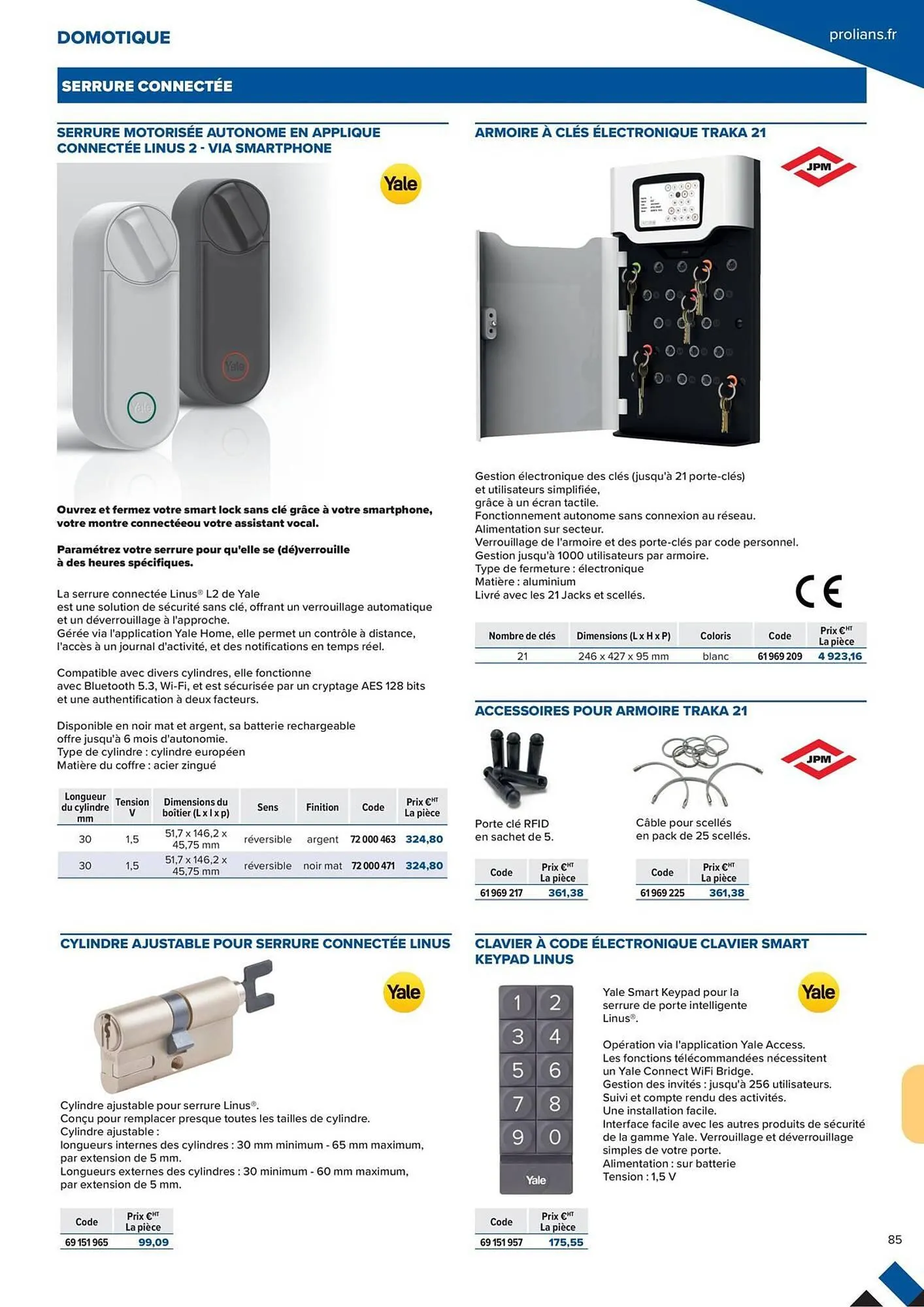 Catalogue Prolians du 2 octobre au 31 décembre 2025 - Catalogue page 85