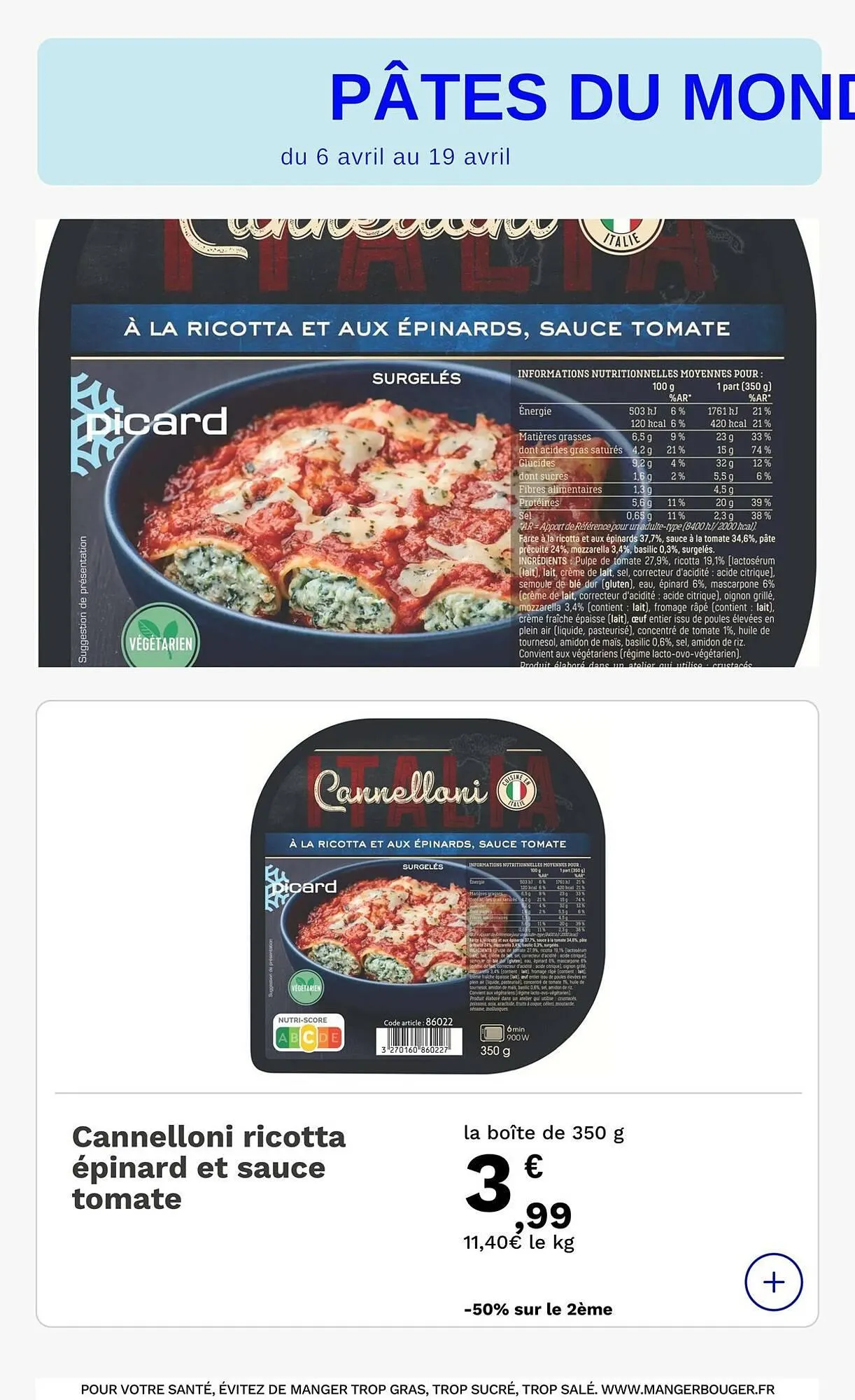 Catalogue Picard du 6 avril au 19 avril 2026 - Catalogue page 2