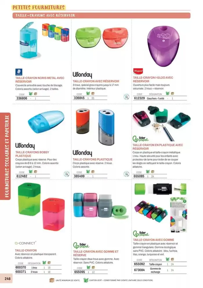 Nos Catalogues Thématiques du 1 janvier au 31 décembre 2025 - Catalogue page 250