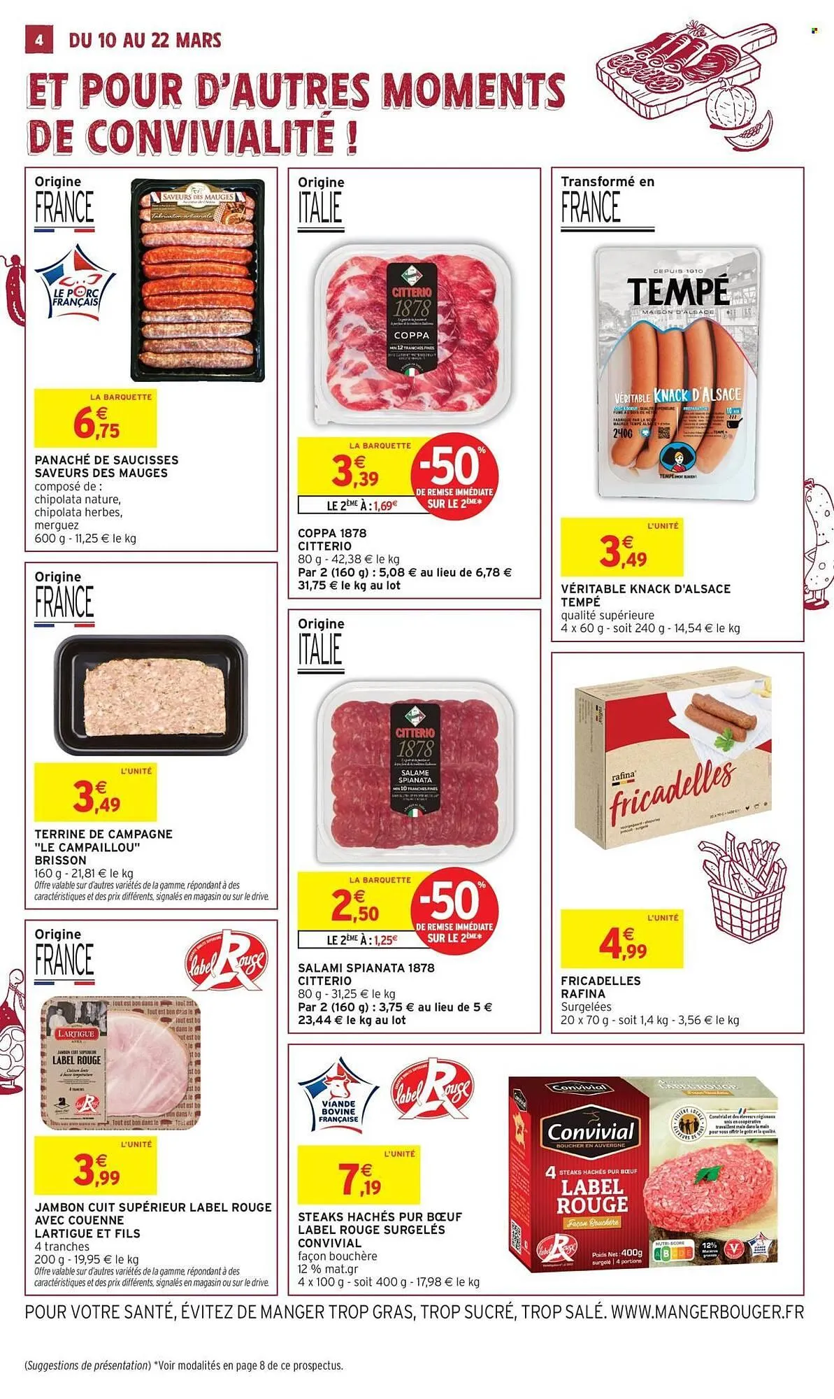 Catalogue Intermarché du 10 mars au 22 mars 2026 - Catalogue page 4