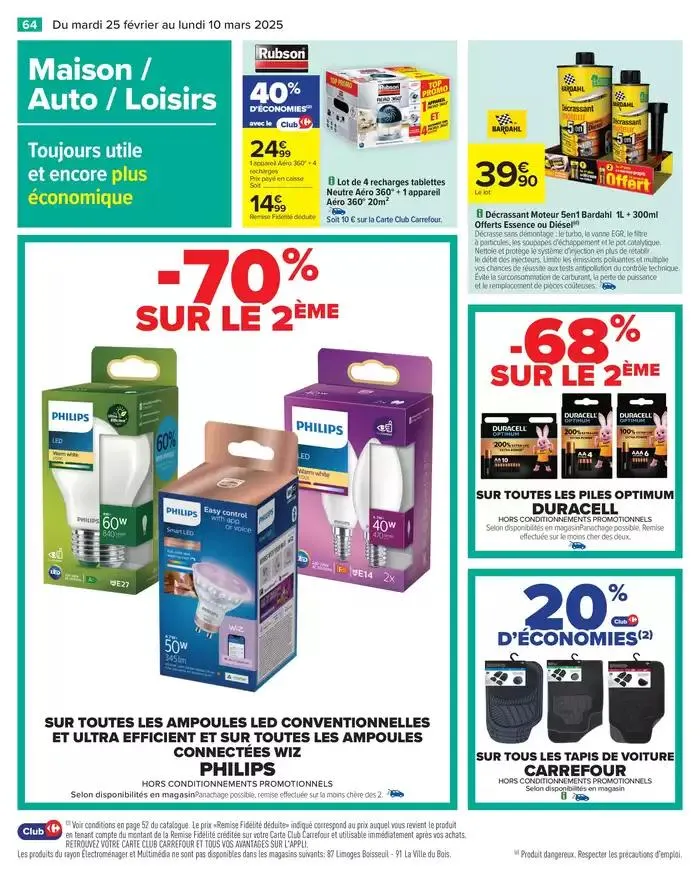 -50% SUR LE 2ÈME - CHOCOLAT ET CAFÉ du 25 février au 10 mars 2025 - Catalogue page 66